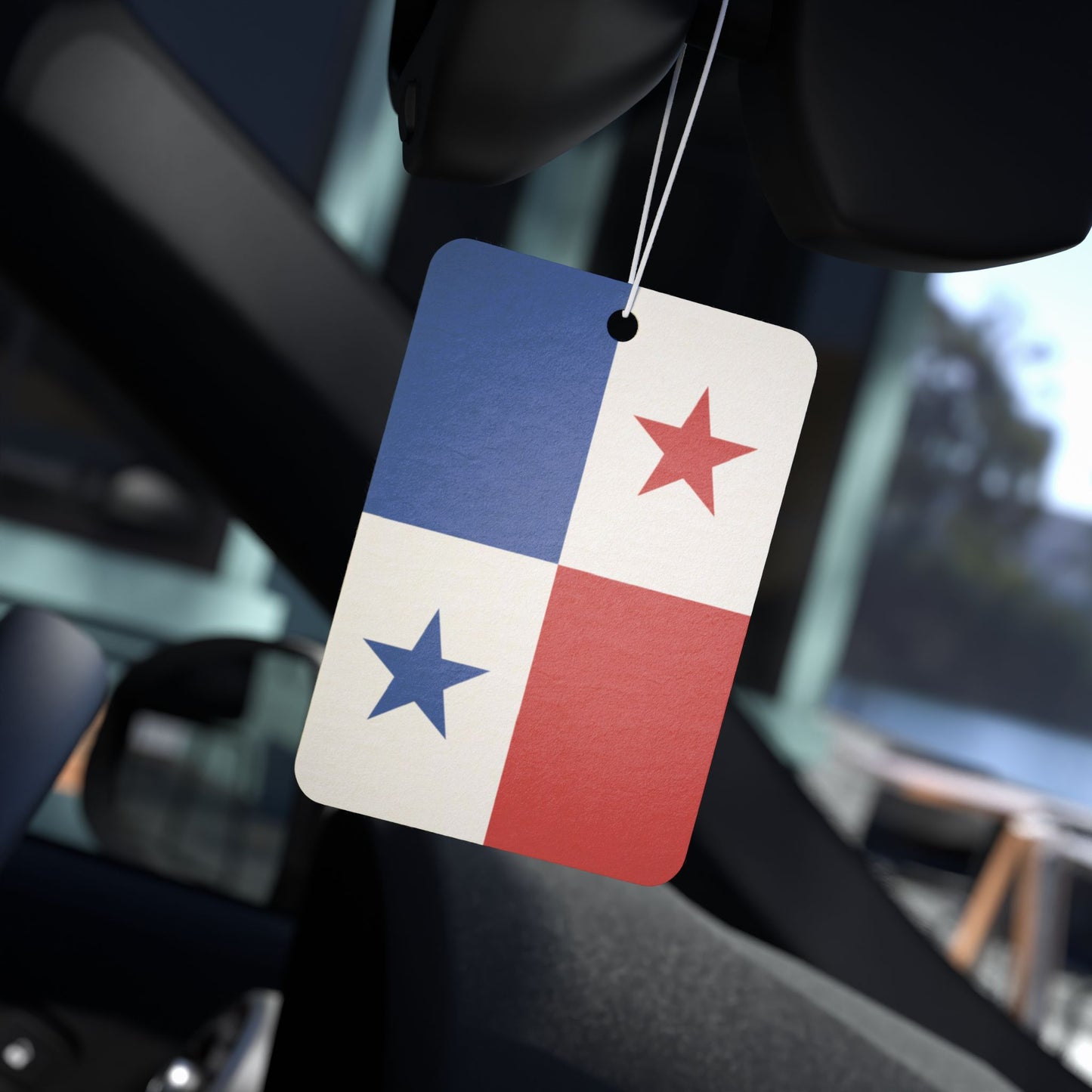 "Panama Flag" Car Air Freshener