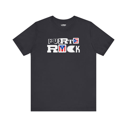 Puerto Rock Puerto Rican Flag Black Shirt