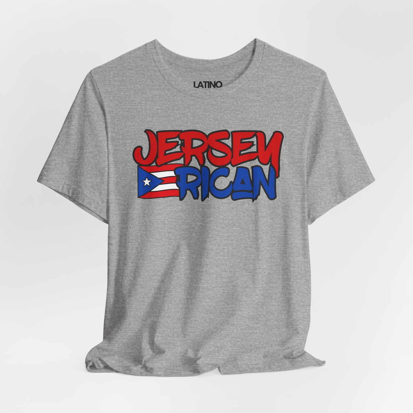"Jersey Rican" Puerto Rico Flag T-Shirt