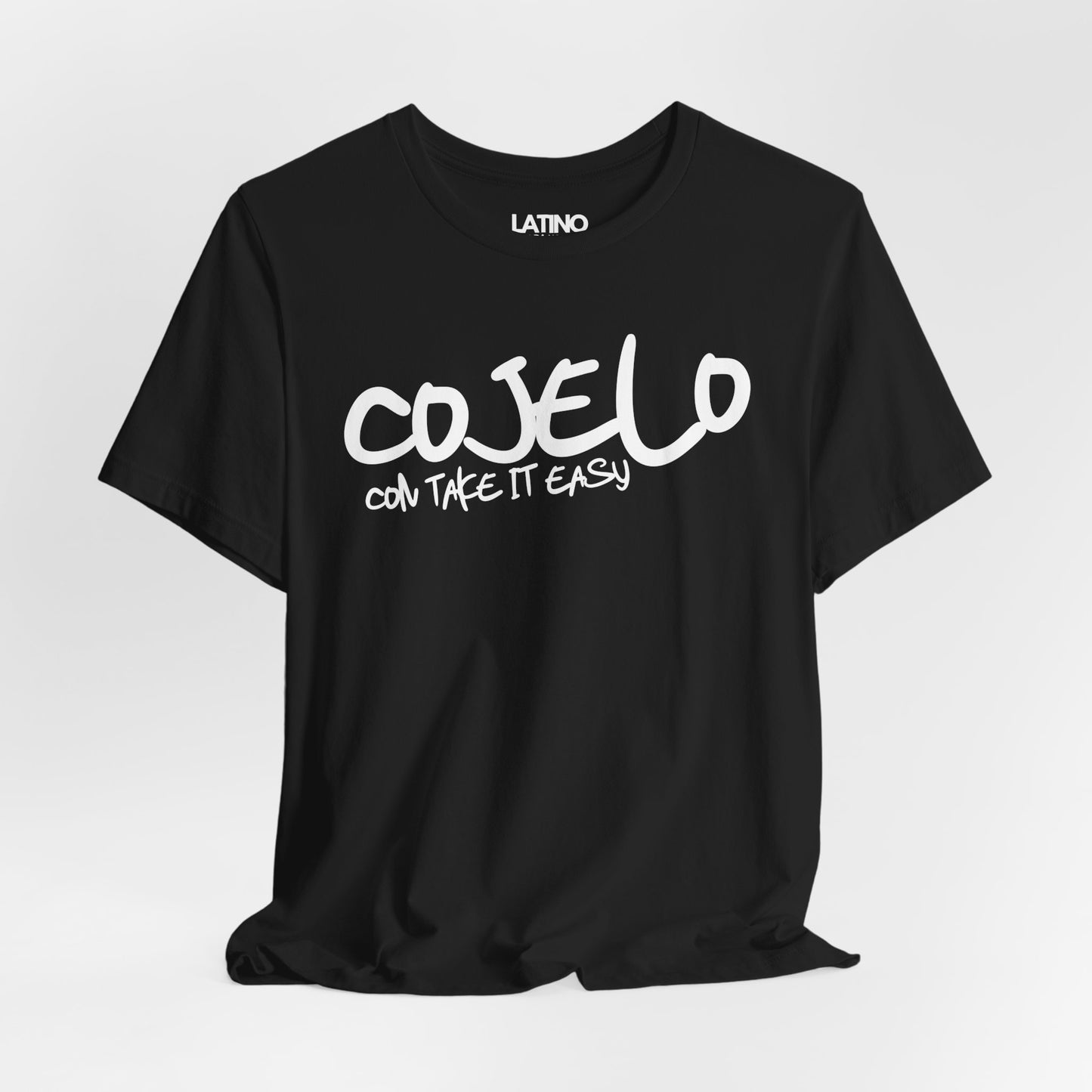 Cojelo Con Take It Easy Black and White T-Shirt