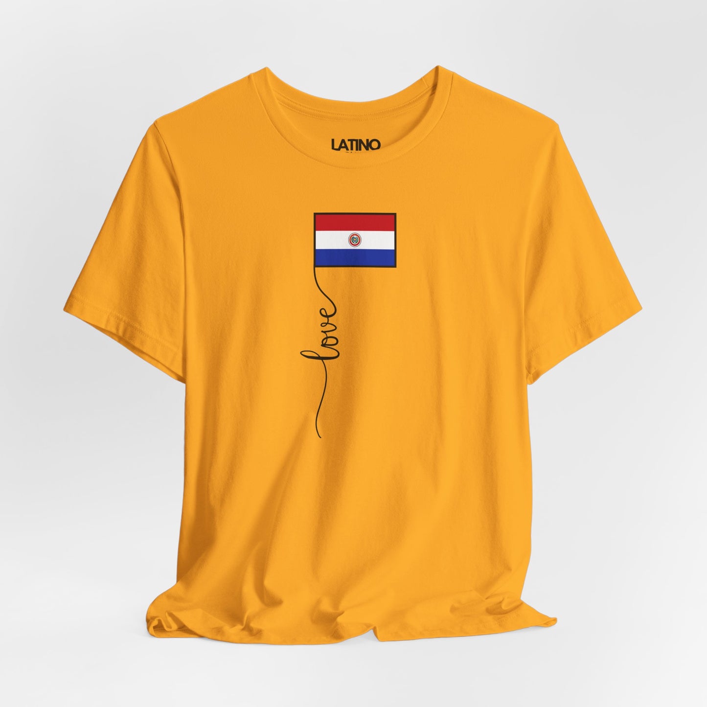 Paraguay Flag Love Script T-Shirt