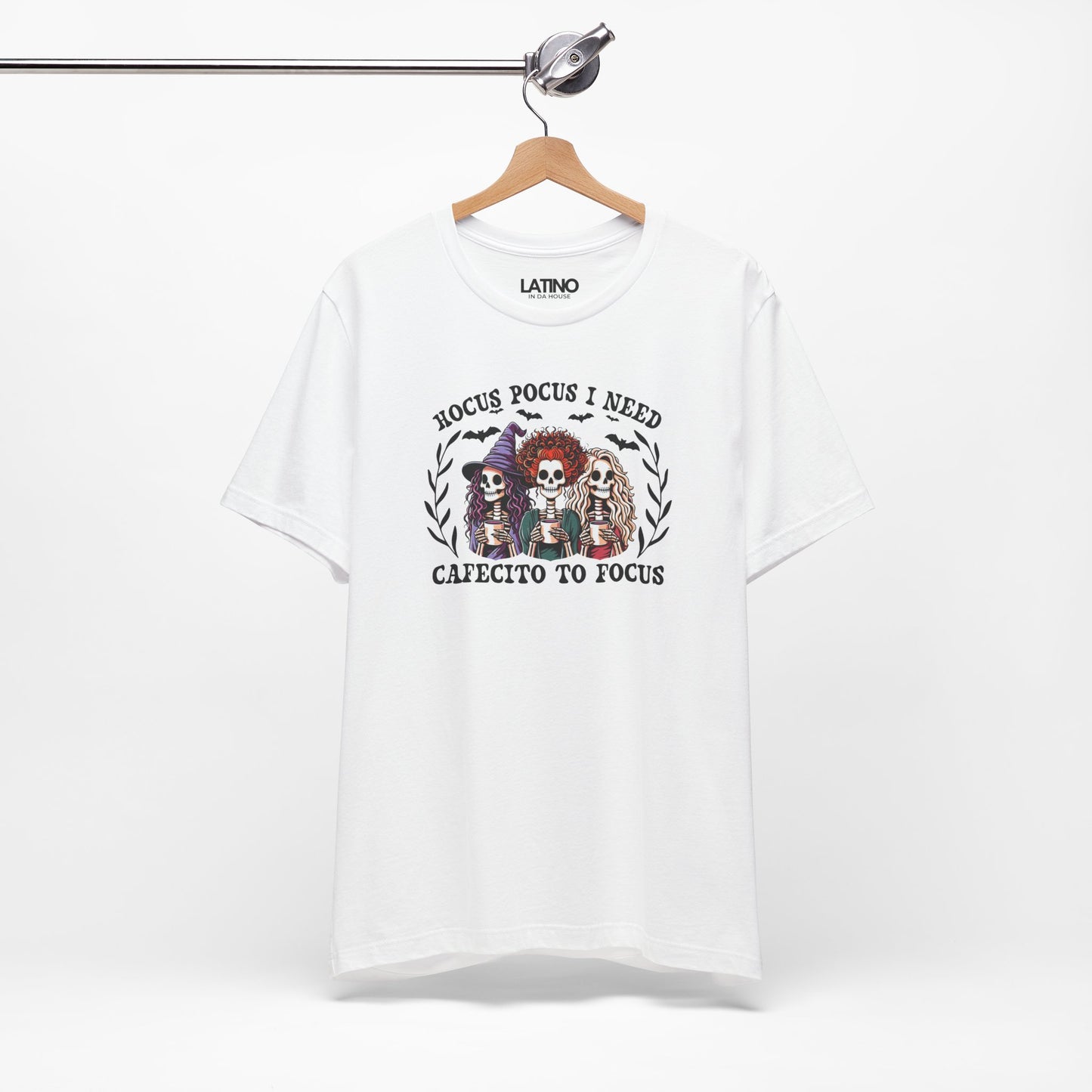 "Brujas" I Need Cafecito to Focus T-Shirt