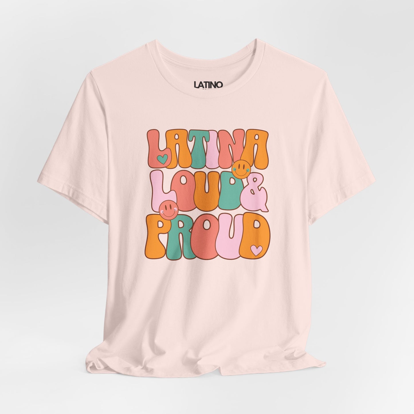 "Latina Loud & Proud Retro Bubble" T-Shirt