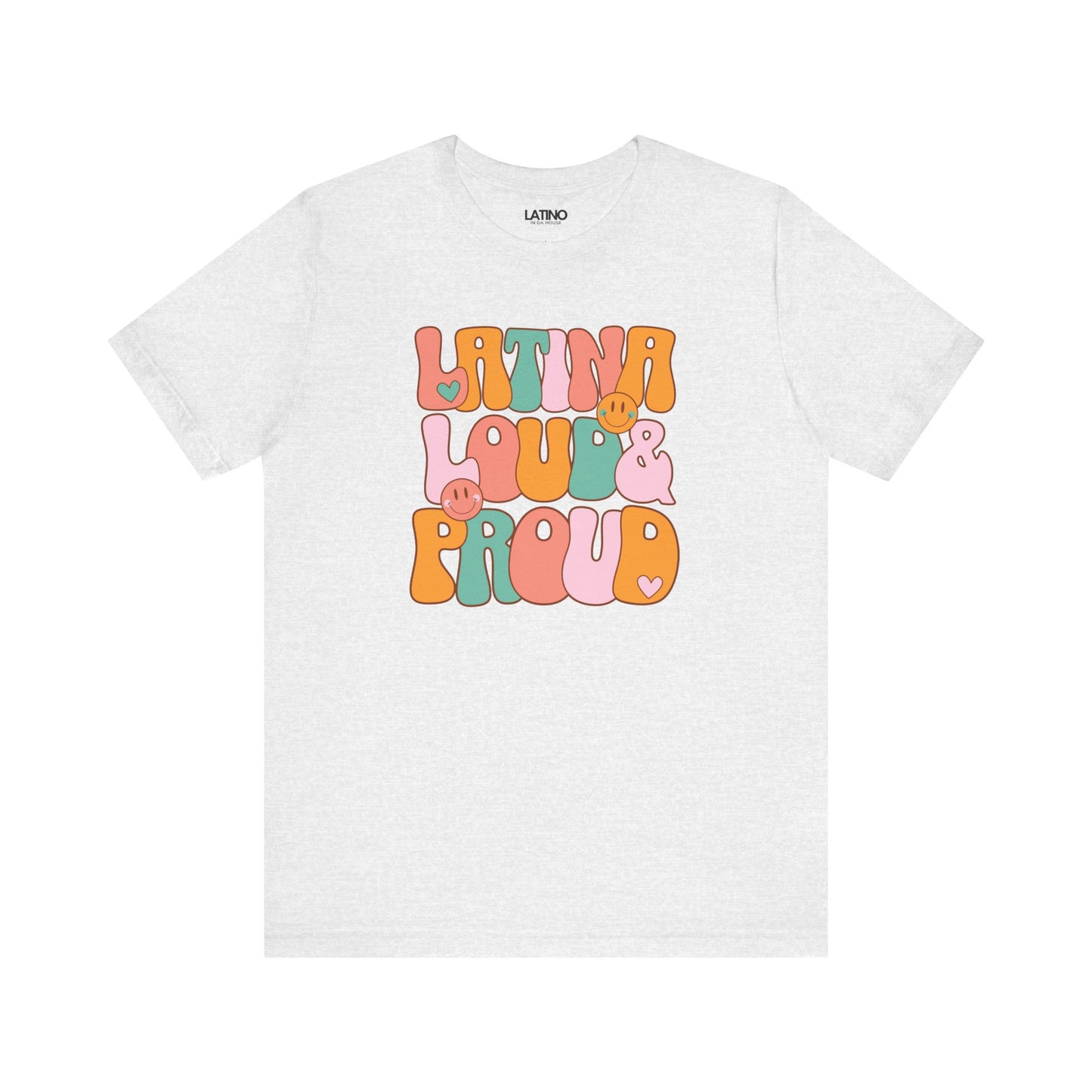 "Latina Loud & Proud Retro Bubble" T-Shirt