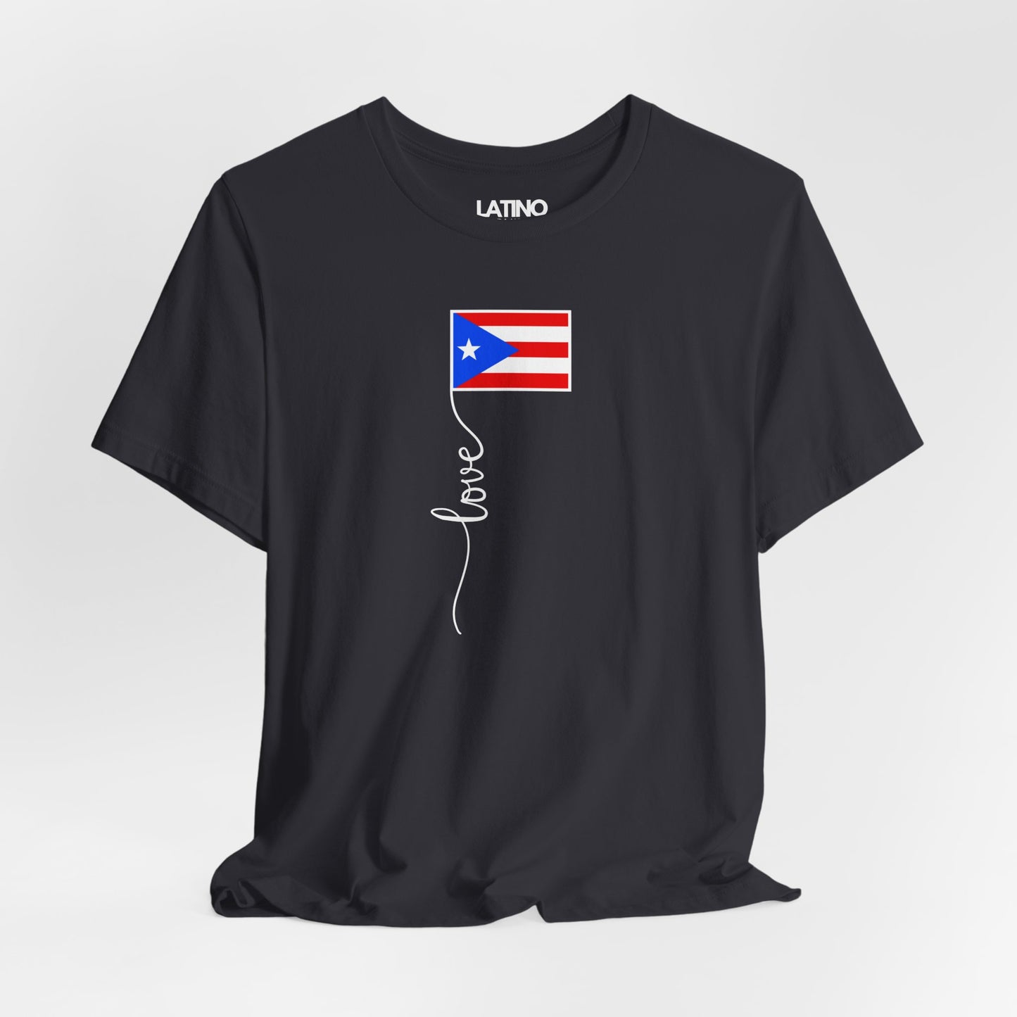 "Puerto Rico Flag Love Script" T-Shirt