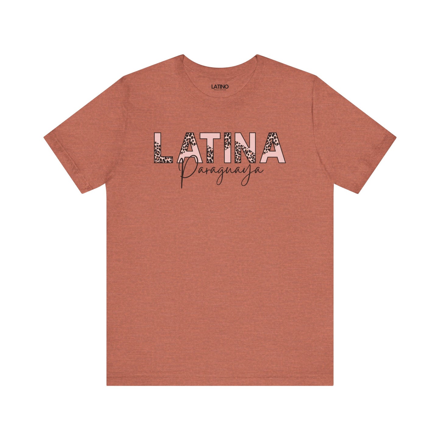 "Latina Paraguya Leopard Print" T-Shirt