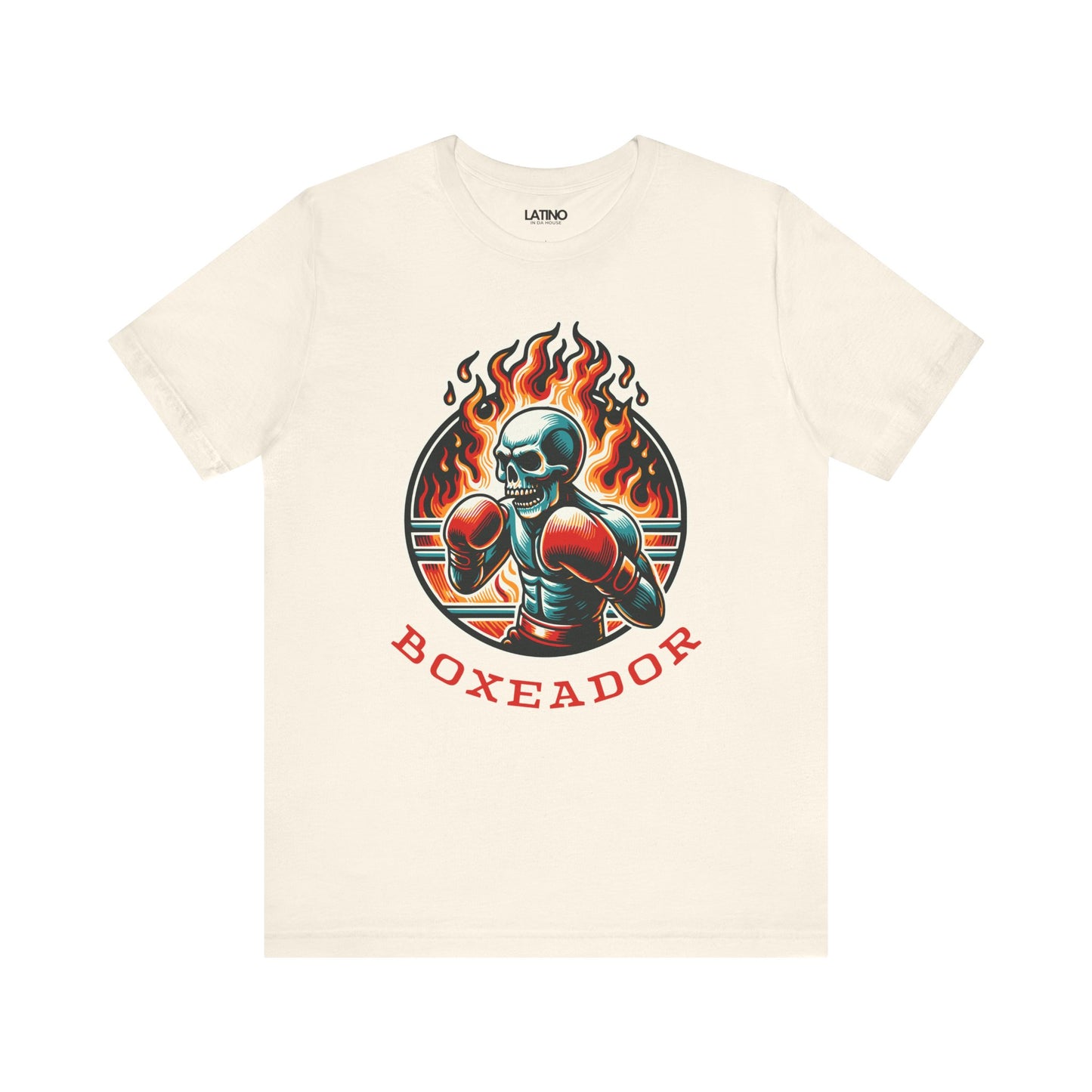 "Boxeador" Skull Fire T-Shirt