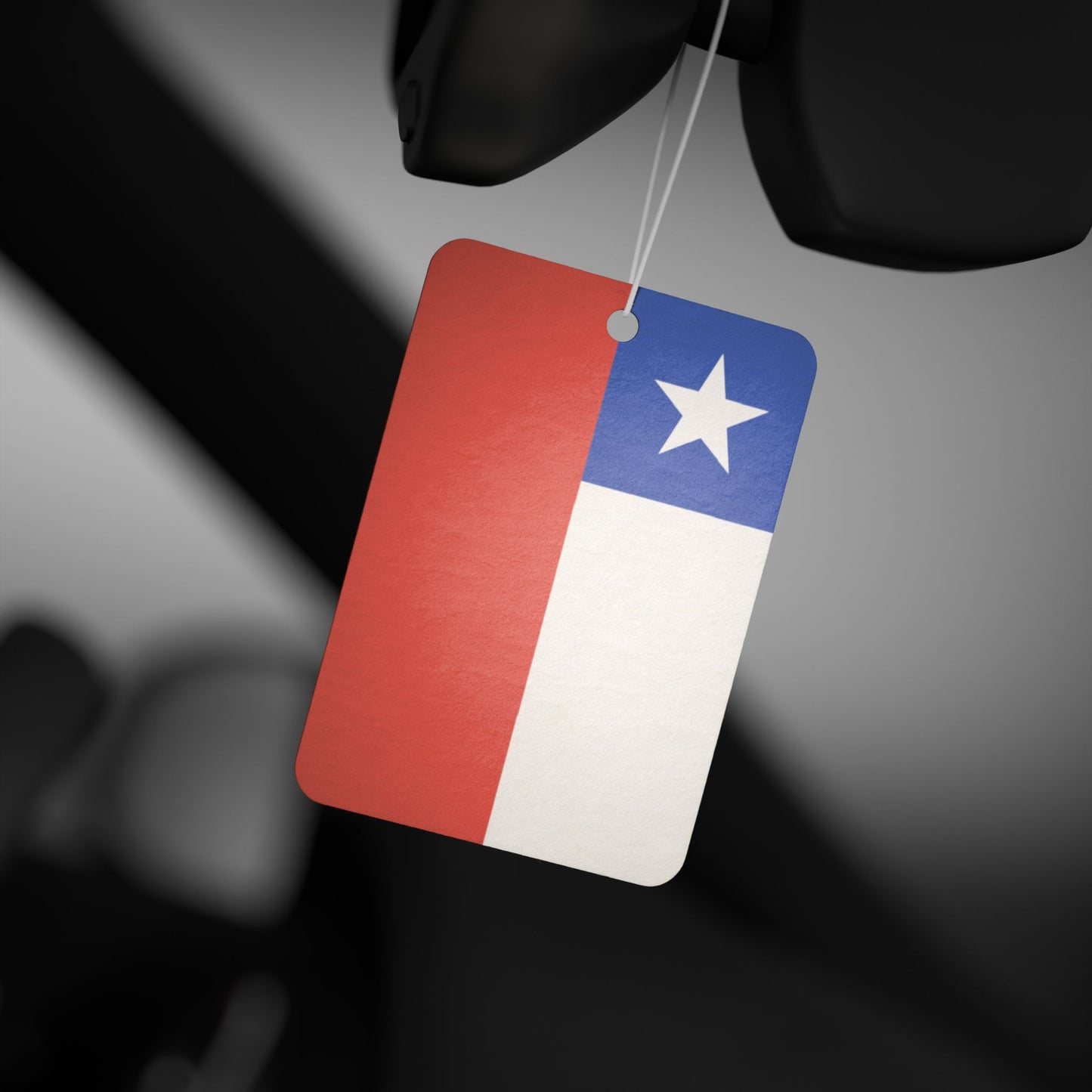 "Chile Flag" Car Air Freshener