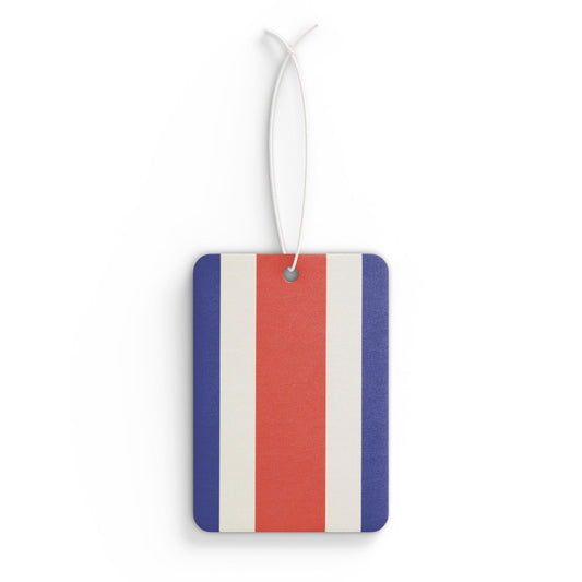 "Costa Rica Flag" Car Air Freshener