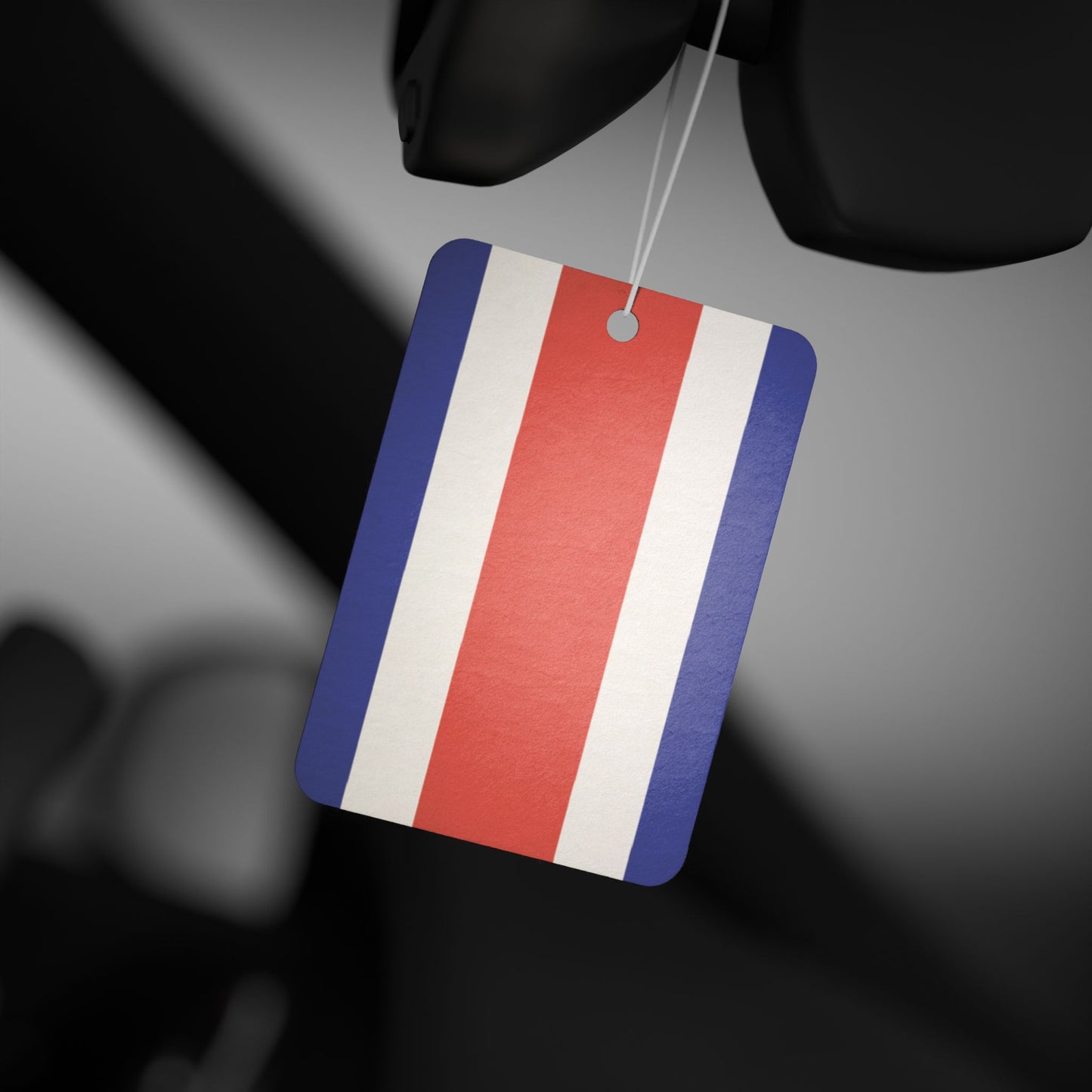 "Costa Rica Flag" Car Air Freshener