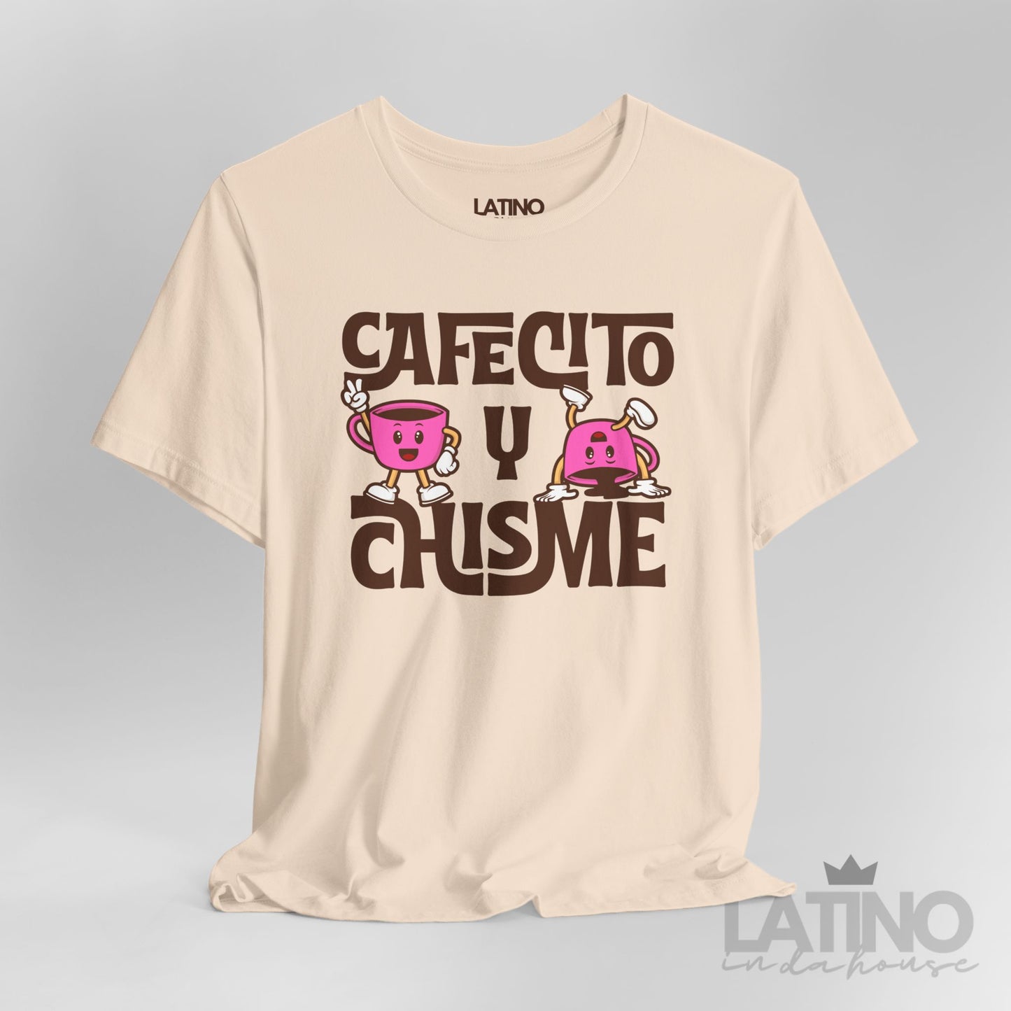 "Cafecito y Chisme" T-Shirt | Café Tee