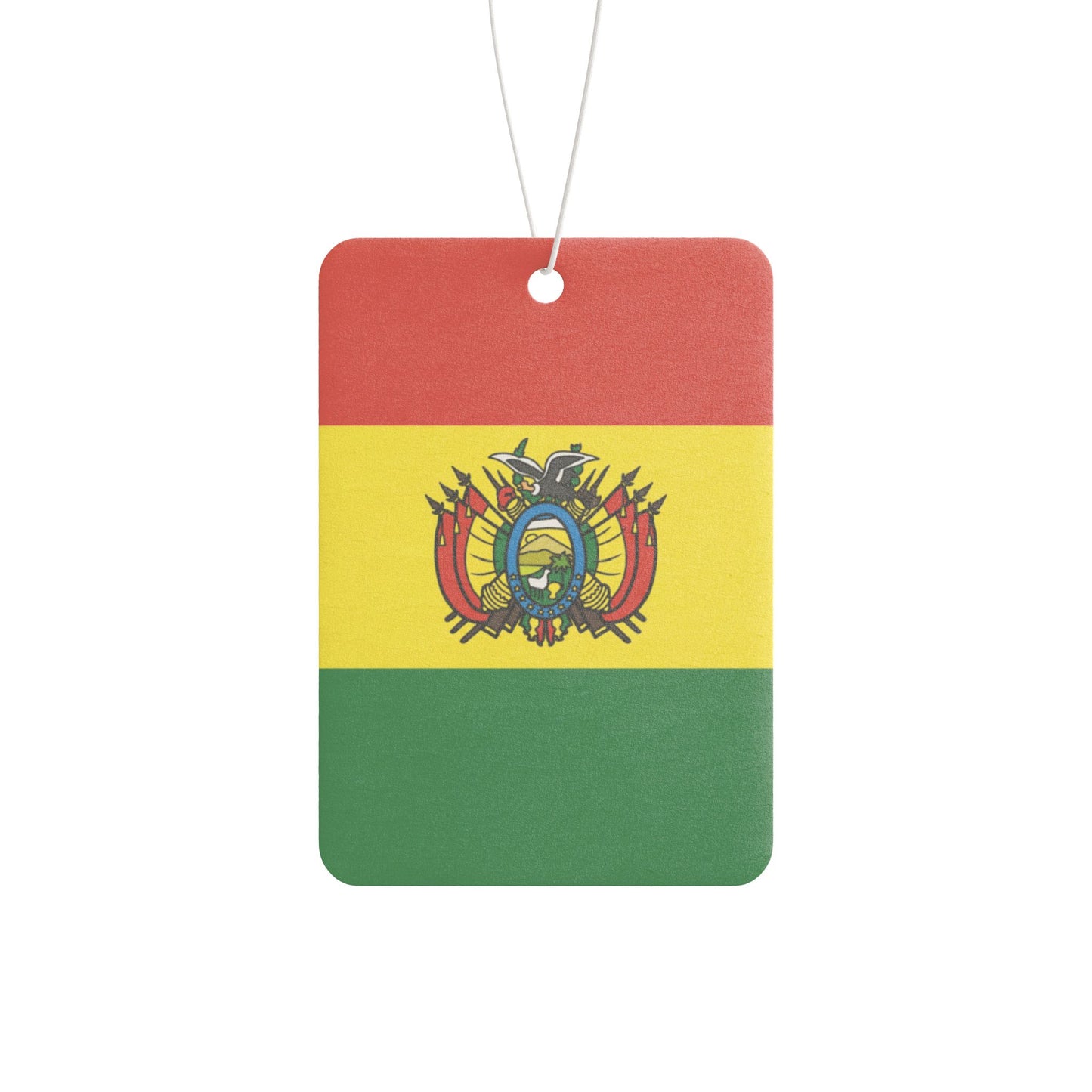 "Bolivia Flag" Car Air Freshener