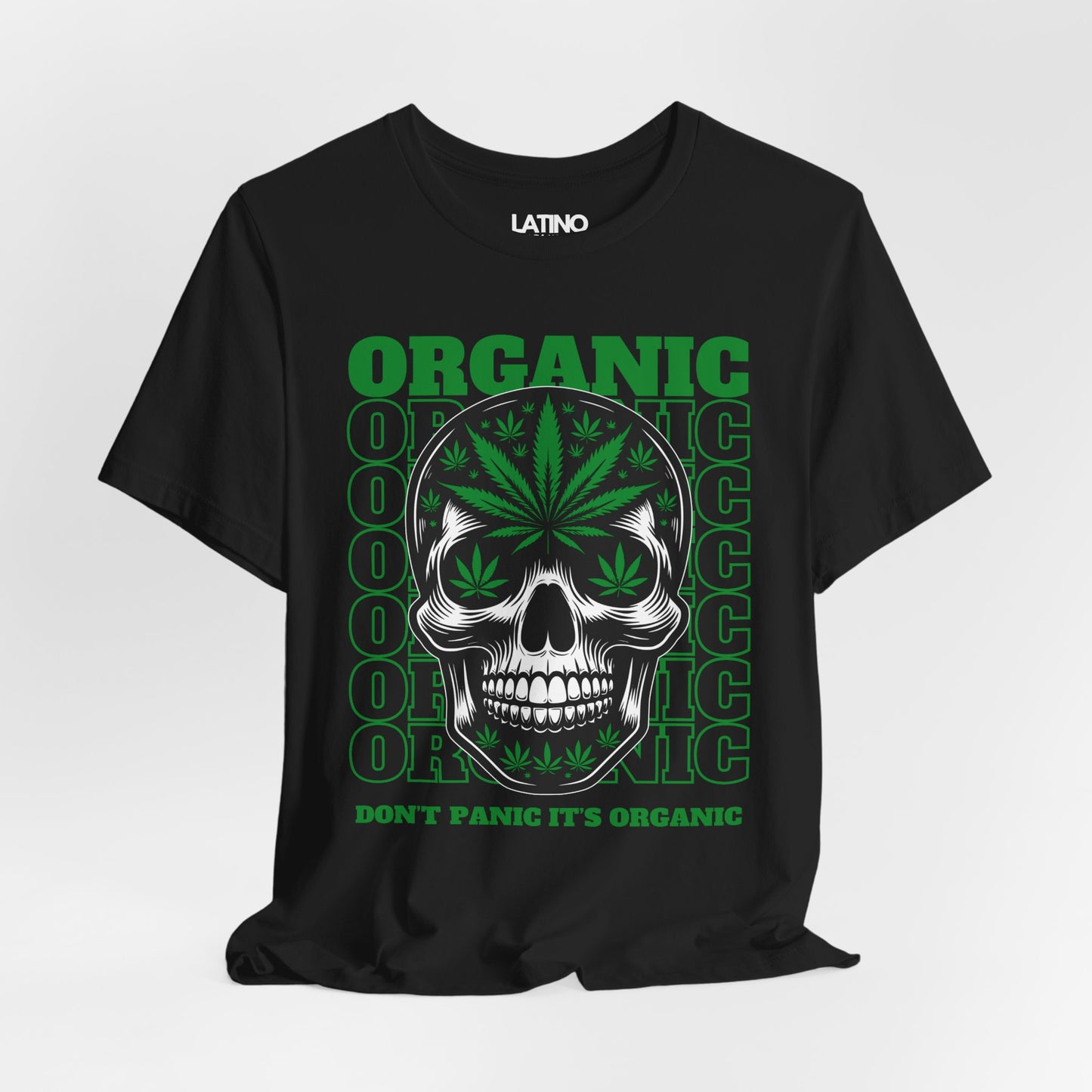 "Don’t Panic It’s Organic" Cannabis T-Shirt