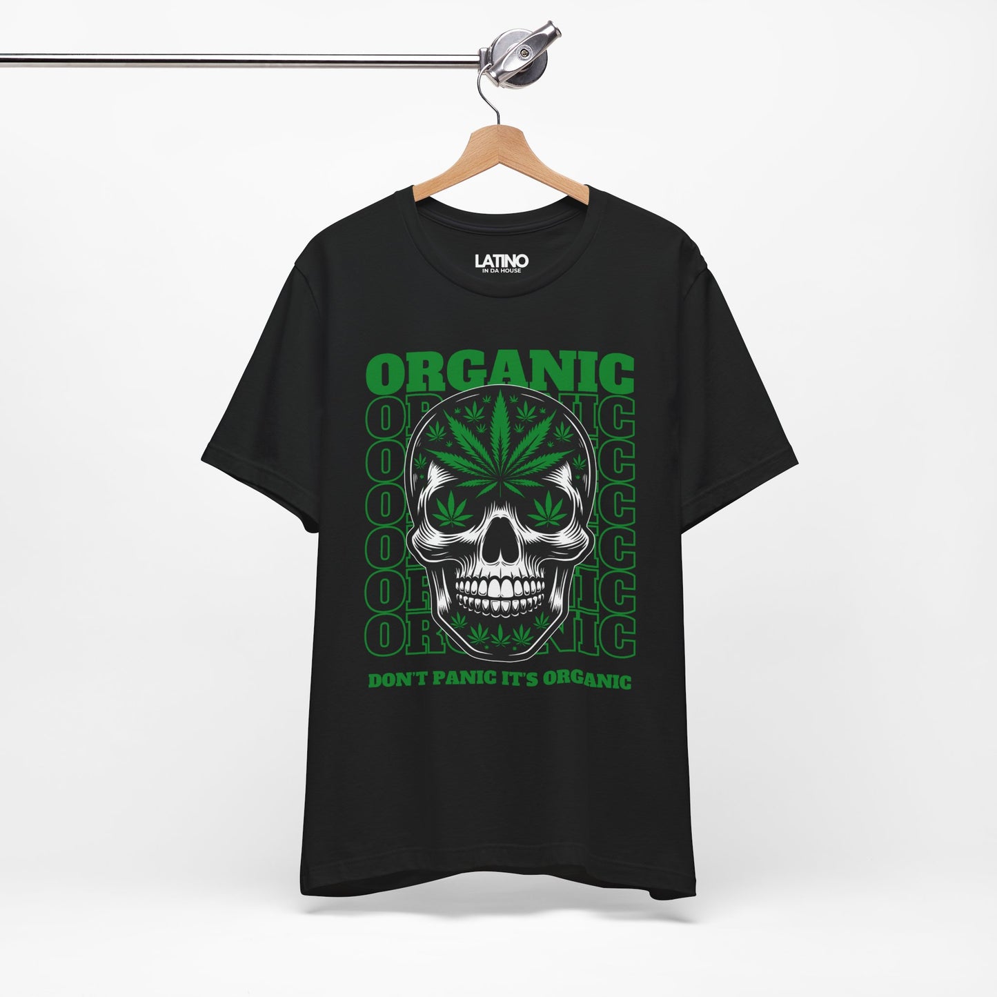 "Don’t Panic It’s Organic" Cannabis T-Shirt