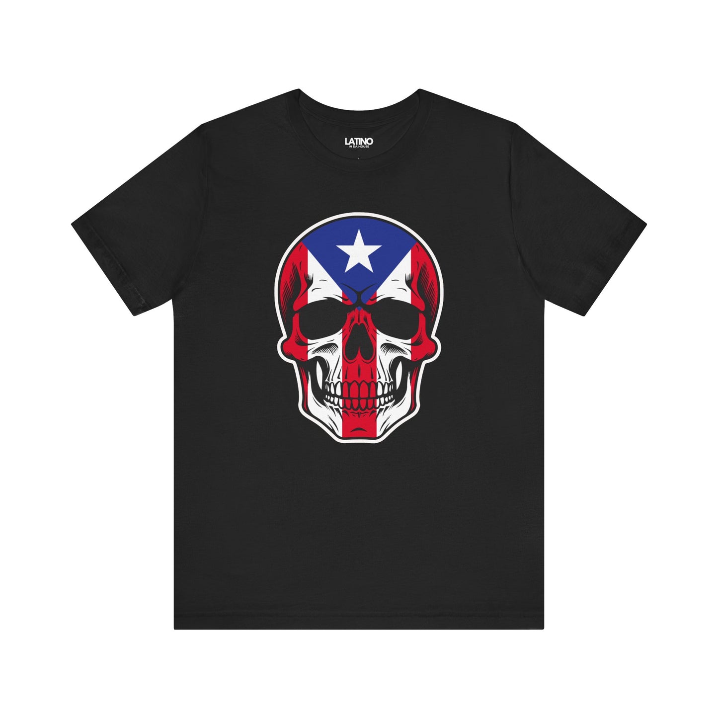 "Puerto Rican Skull" T-Shirt – Boricua Pride