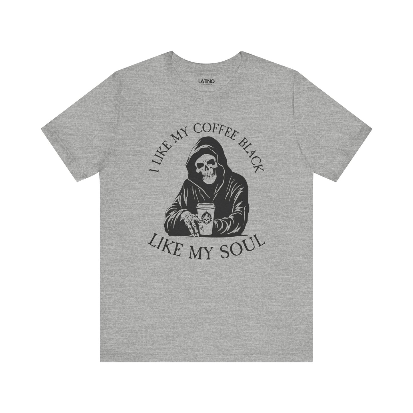 I Like My Coffee Black Like My Soul T-Shirt