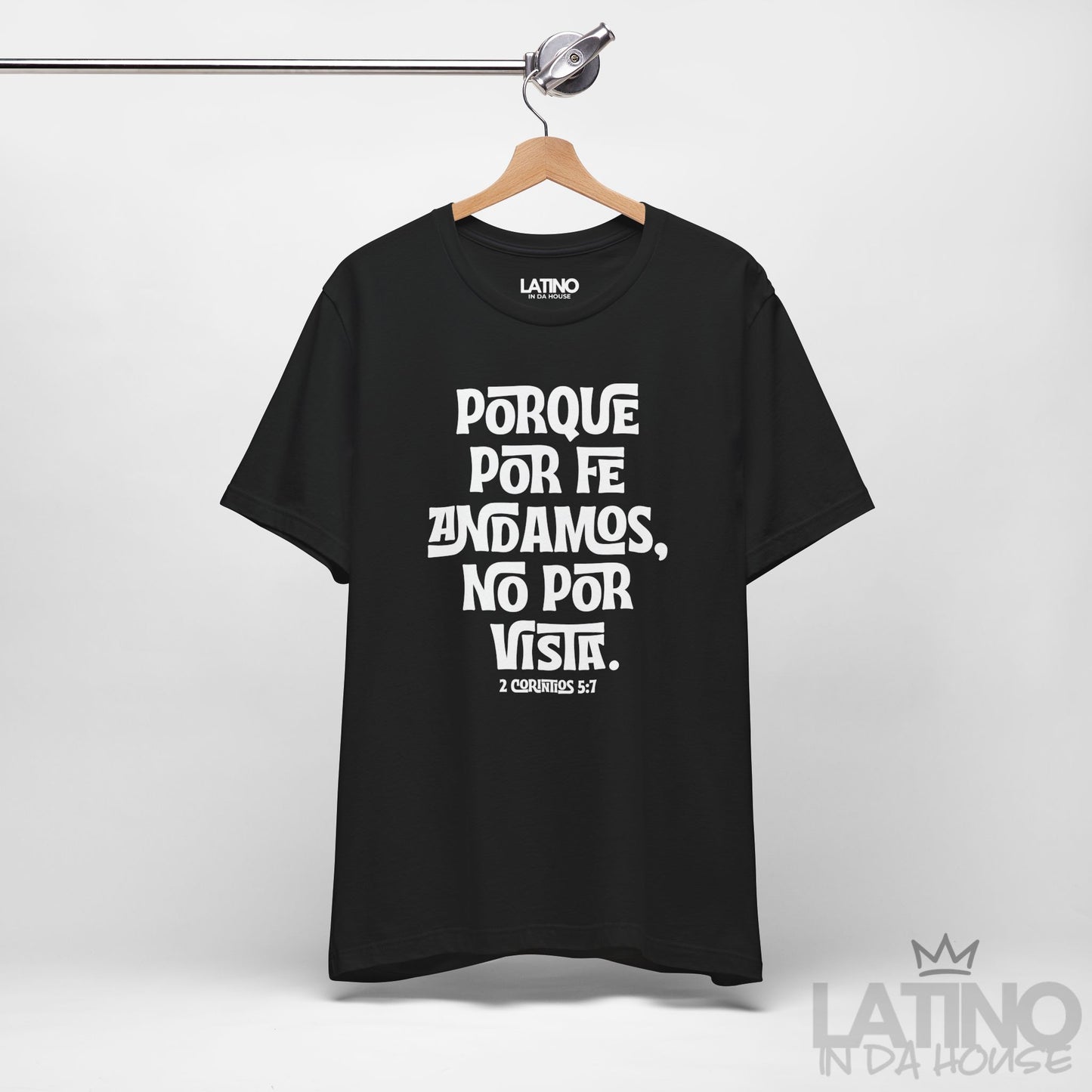 “Porque Por Fe Andamos” Faith T-Shirt