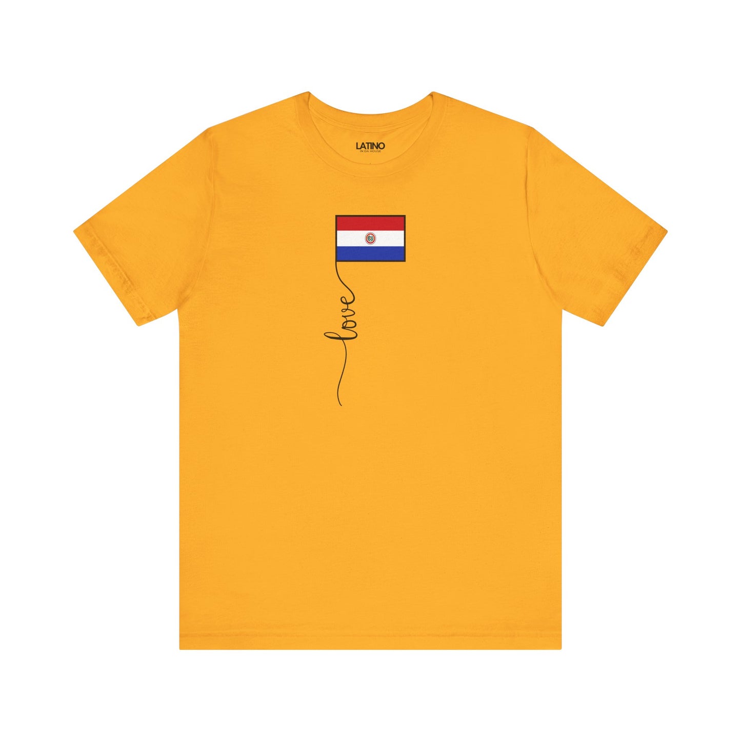 Paraguay Flag Love Script T-Shirt