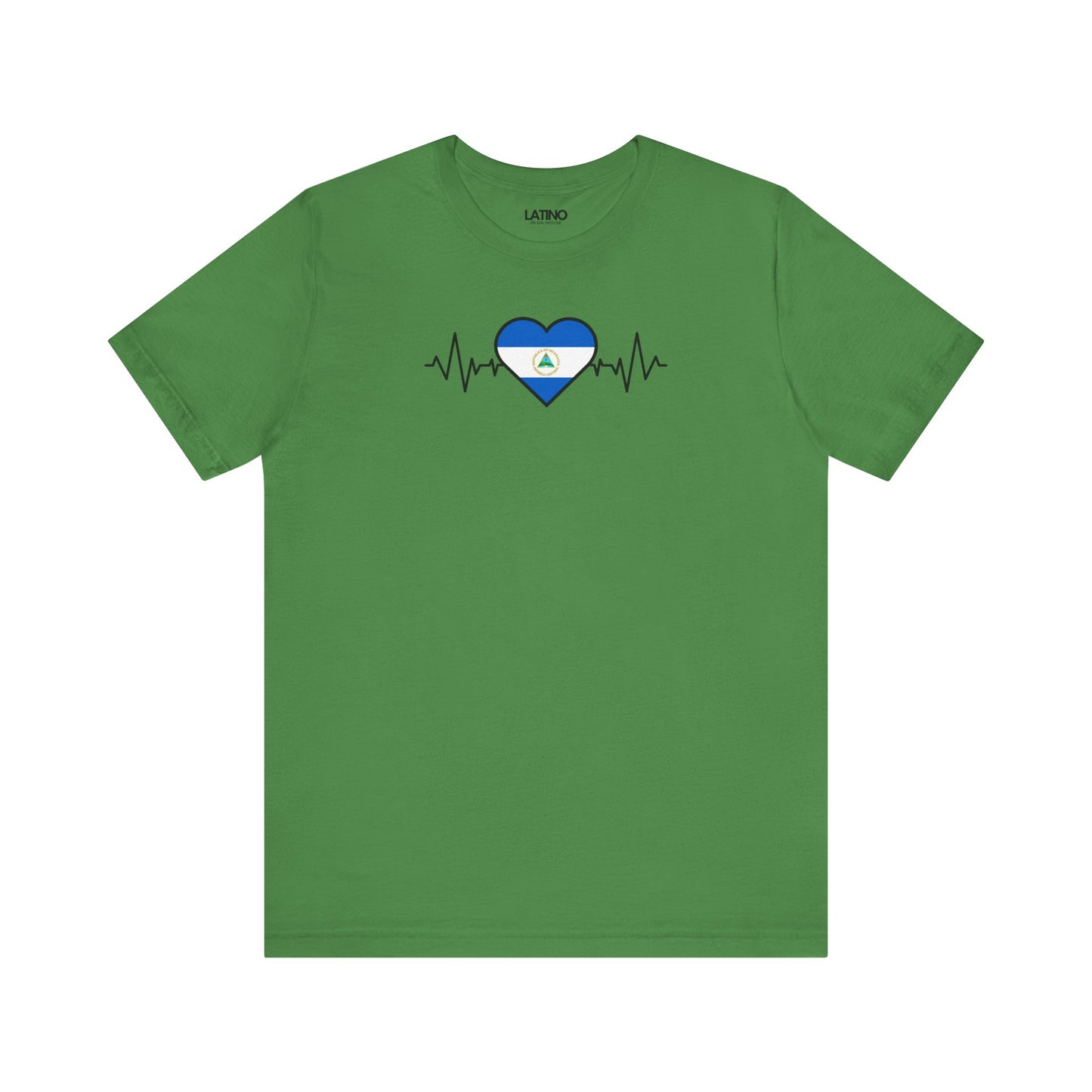 "Nicaragua Flag with Life-Line" T-Shirt