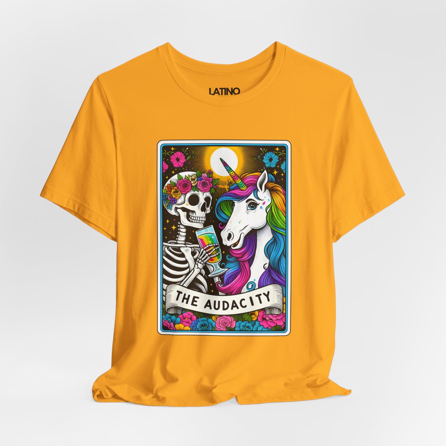 "The Audacity Unicorn & Skeleton" T-Shirt