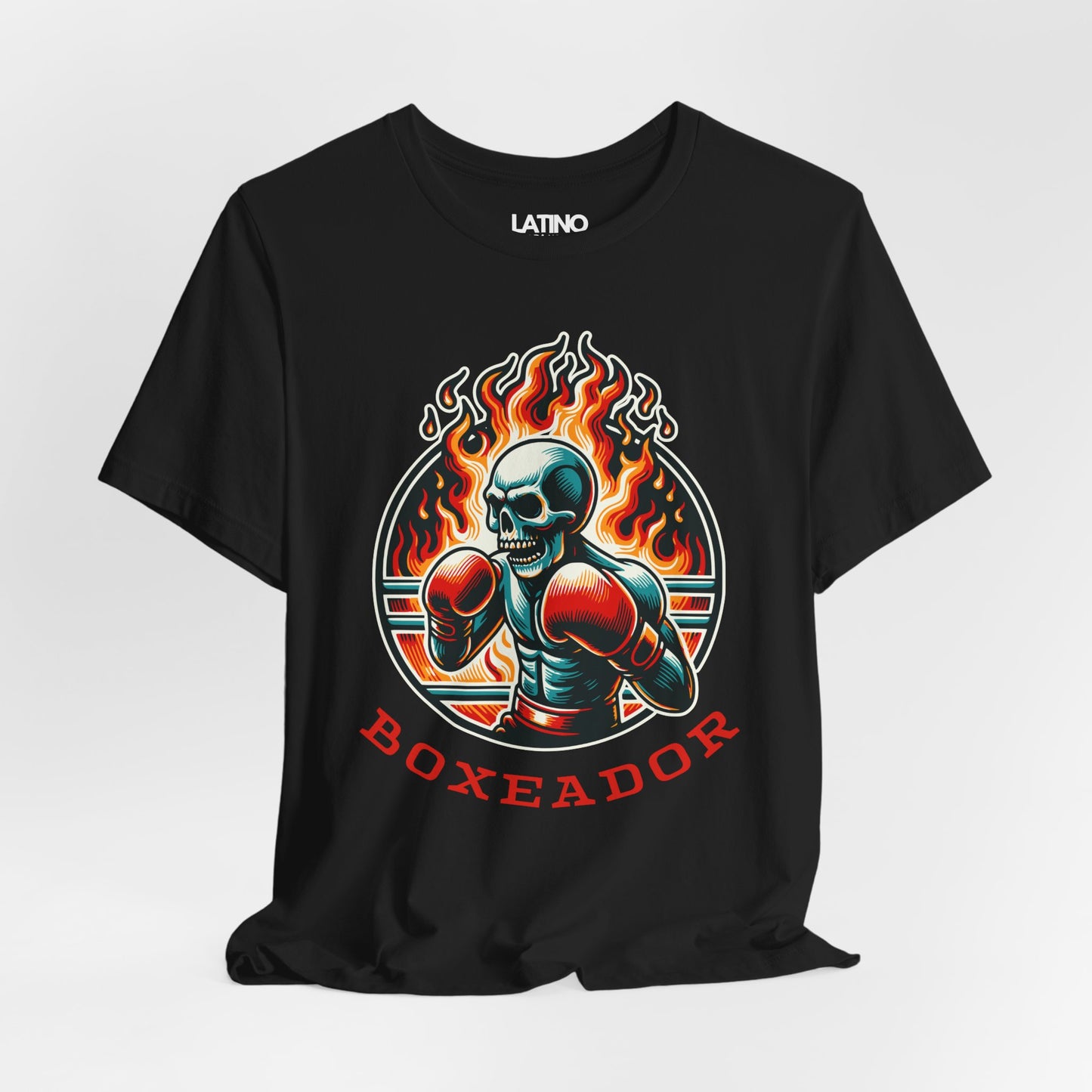 "Boxeador" Skull Fire T-Shirt