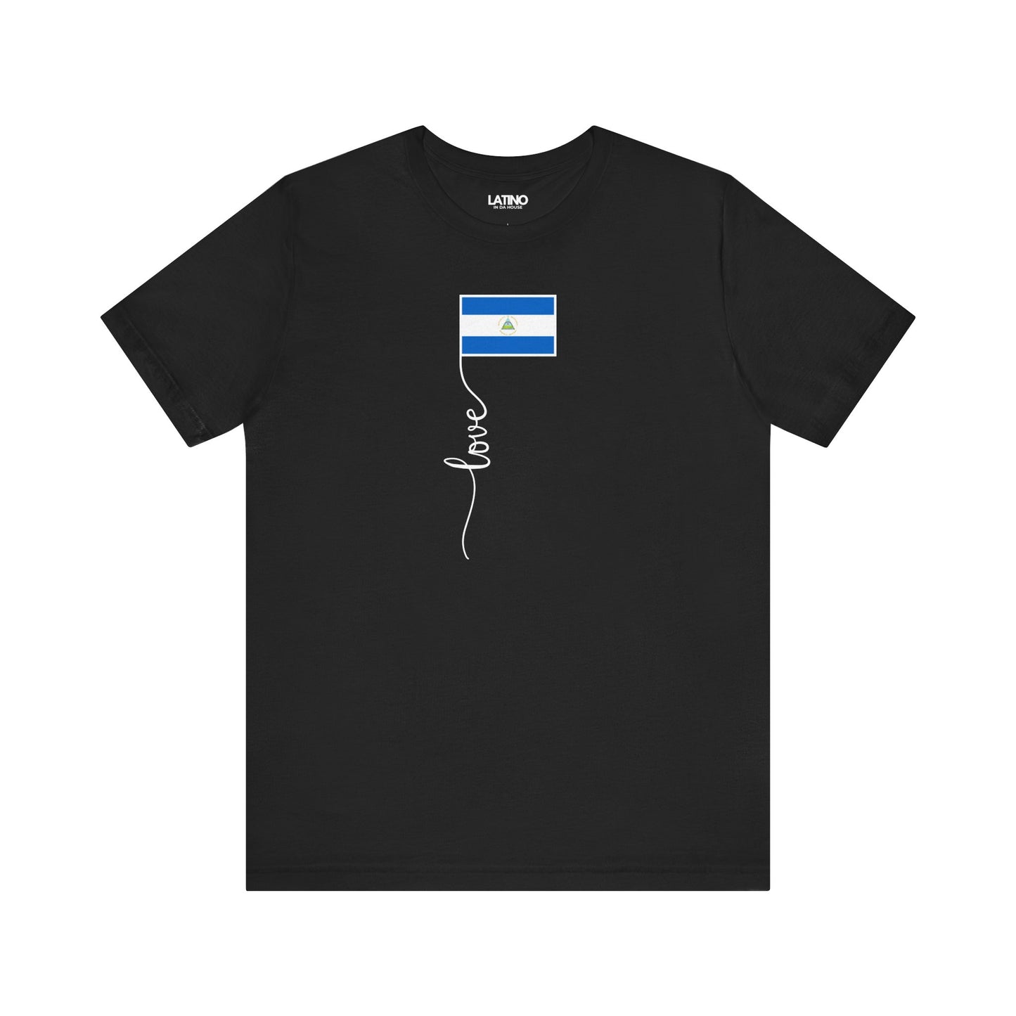 "Nicaragua Flag Love Script" T-Shirt