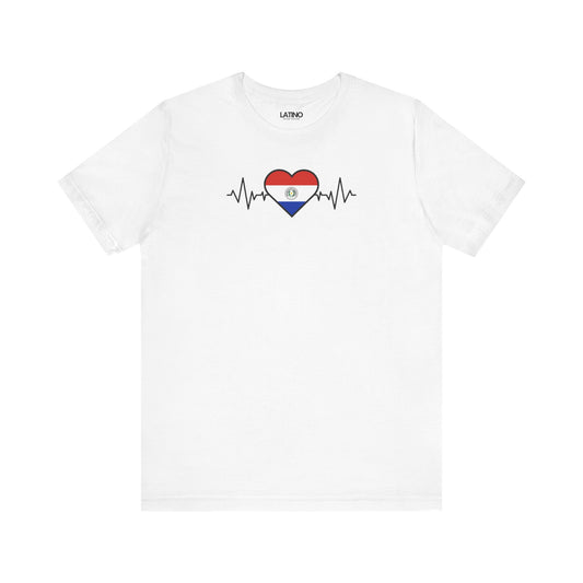 "Paraguay Flag Life-Line" T-Shirt