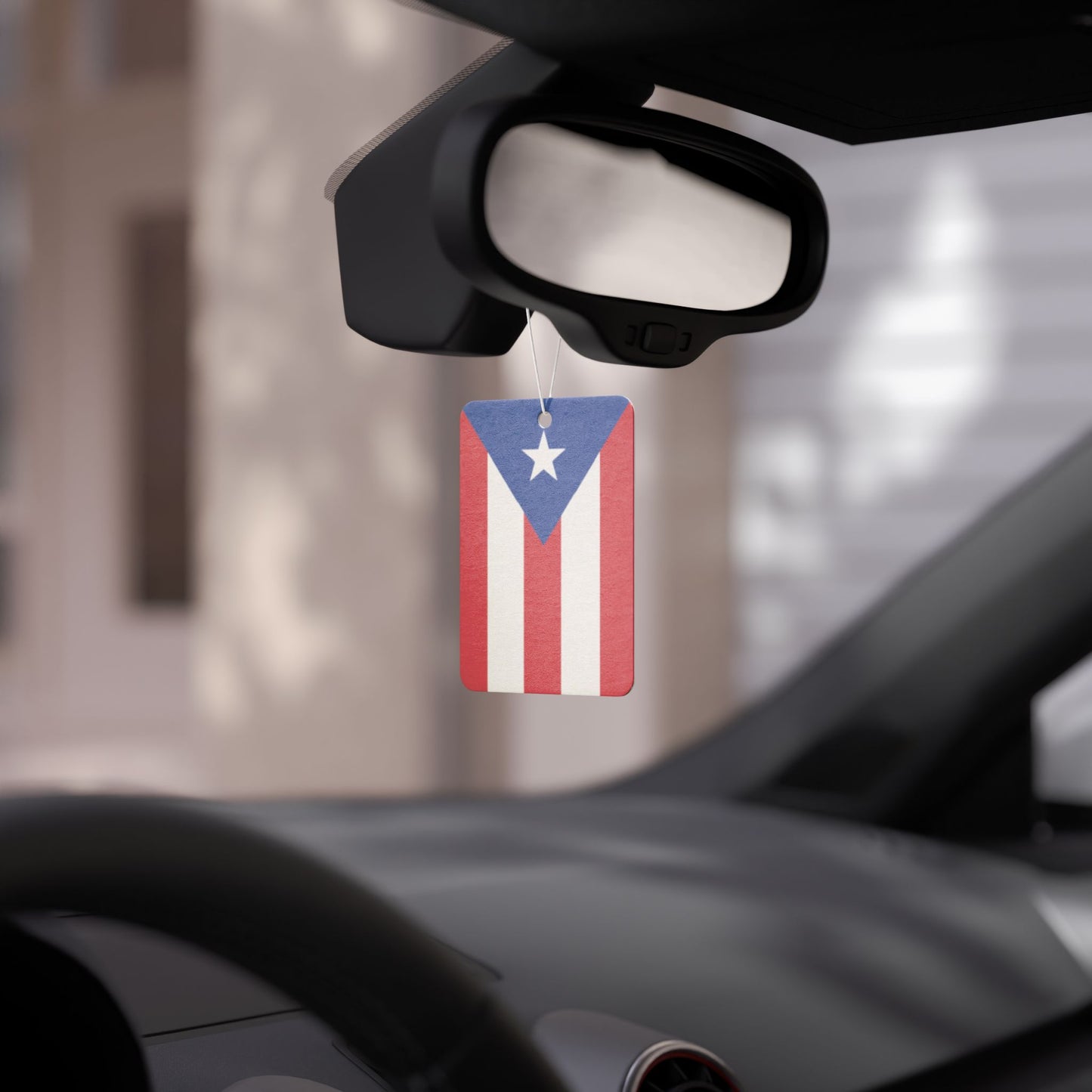 "Puerto Rico" Flag Car Air Freshener