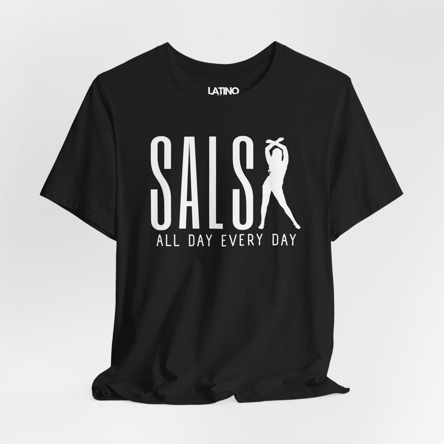 Salsa All Day Every Day Black T-Shirt