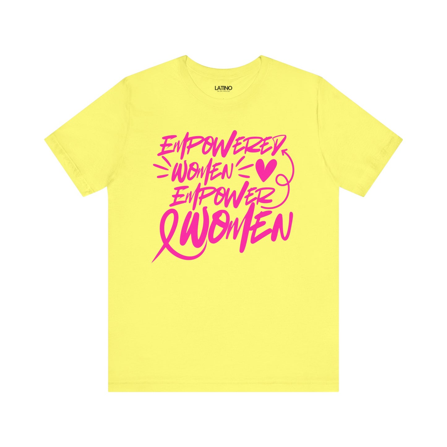 "Empowered Women Empower Women" Breast Cancer Awareness T-Shirt