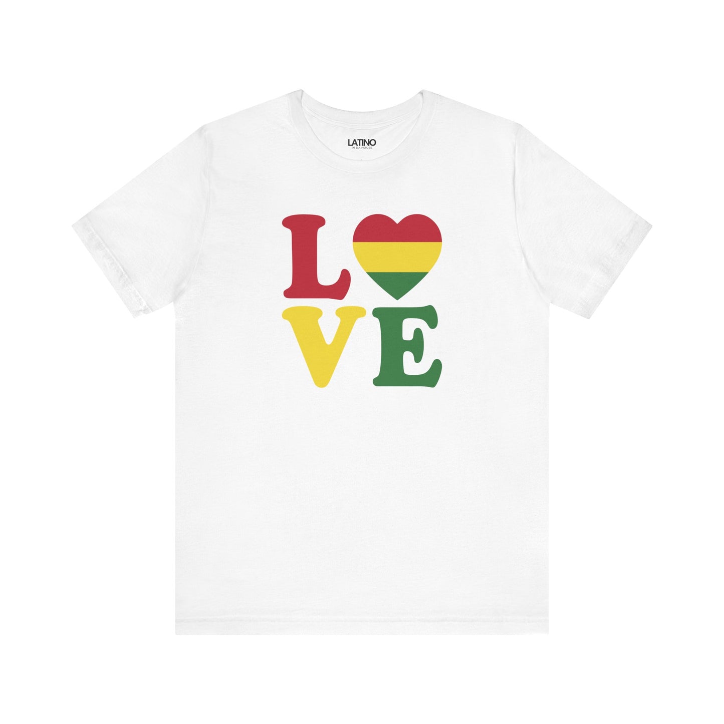 "Bolivia Heart Love Pride" T-Shirt