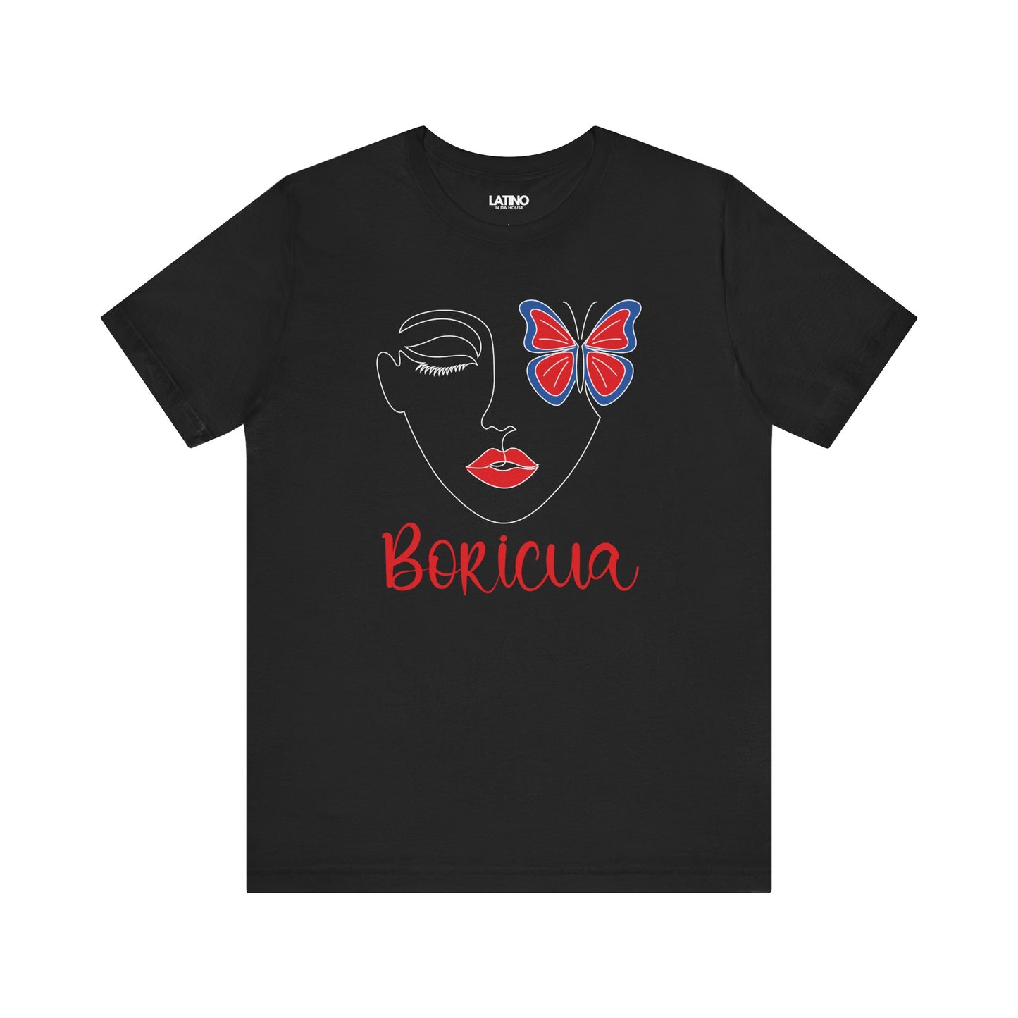 "Butterfly Boricua Face" T-Shirt