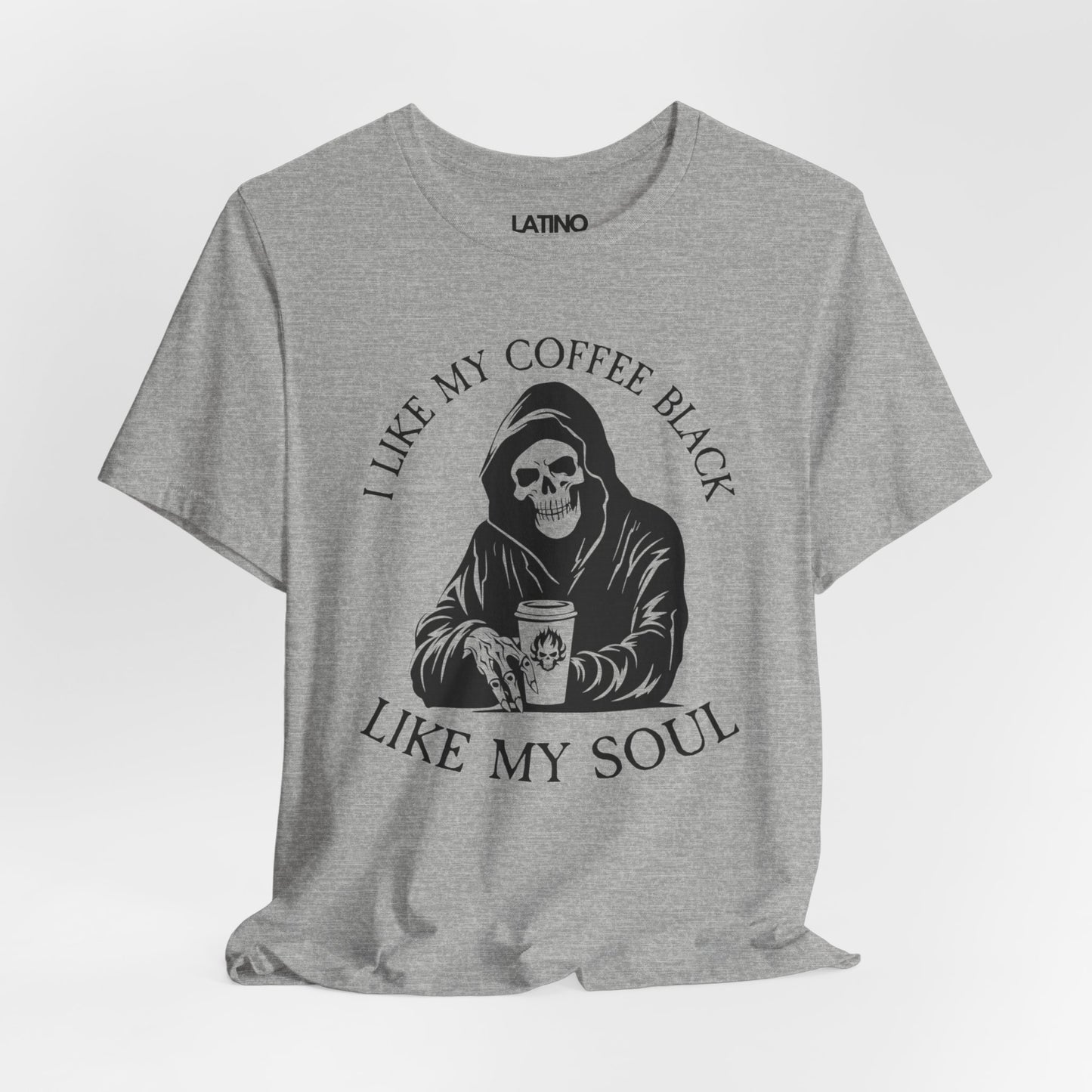 I Like My Coffee Black Like My Soul T-Shirt