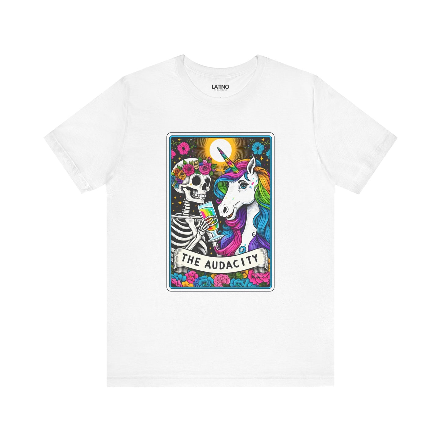 "The Audacity Unicorn & Skeleton" T-Shirt