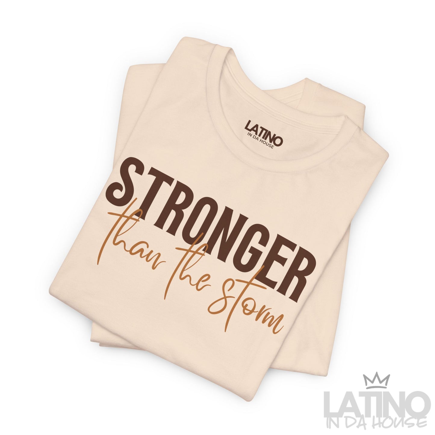“Stronger Than The Storm” T-Shirt | Faith