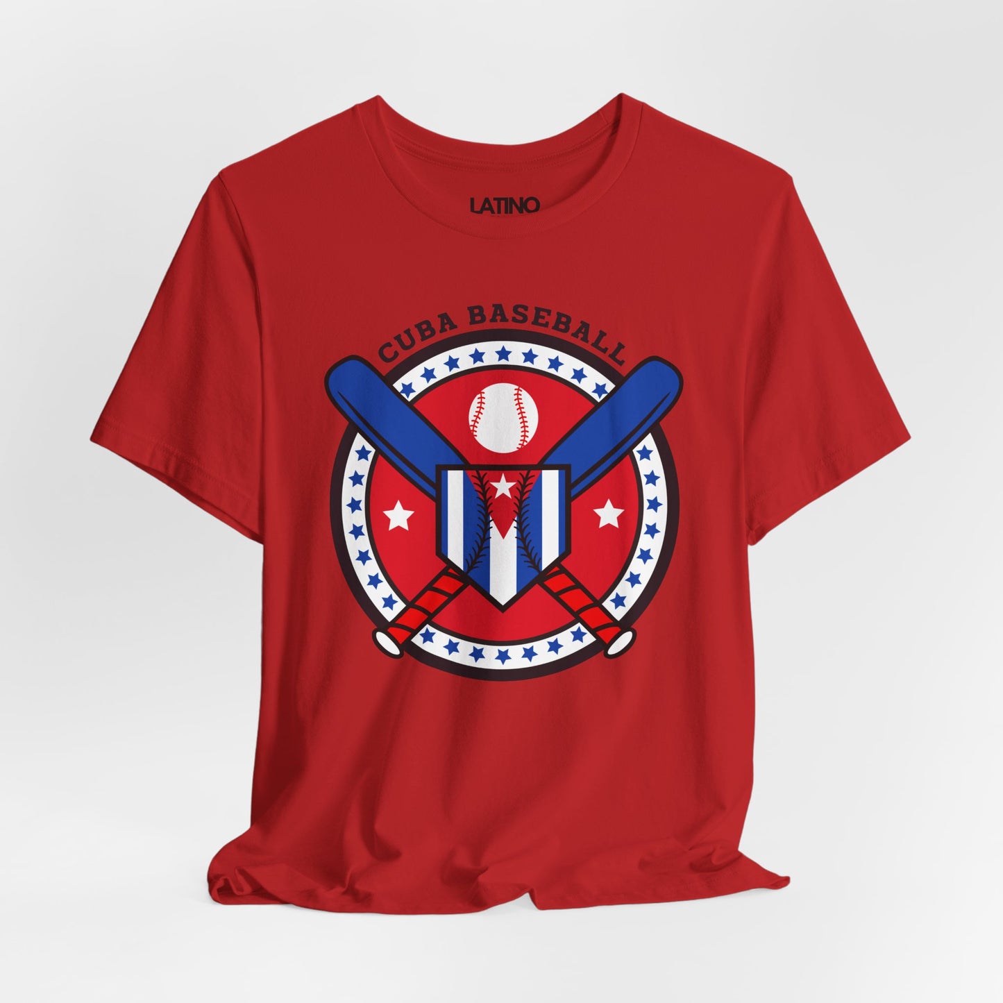 "Cuba Baseball Flag" T-Shirt