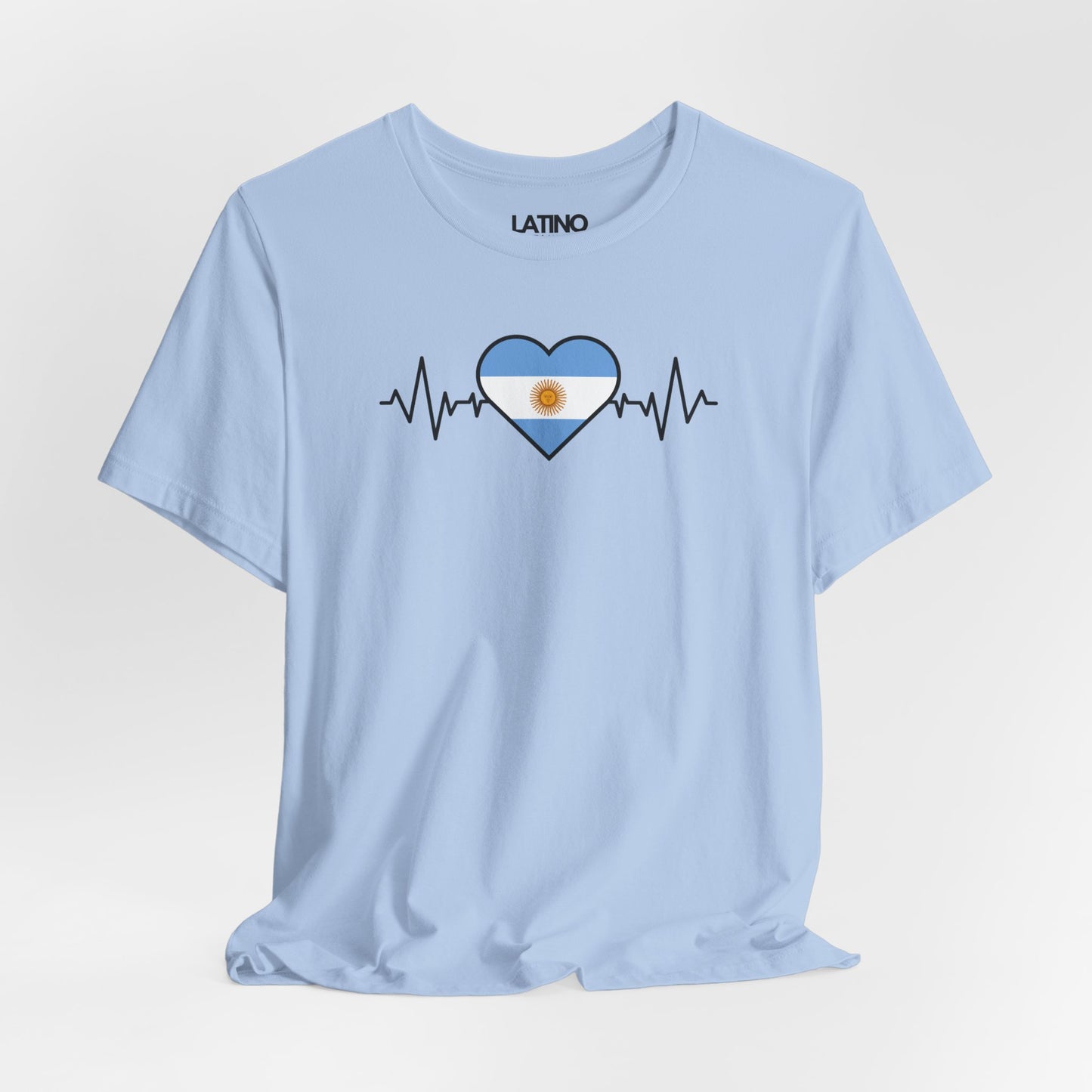 "Argentina Heart Flag Life-Line" T-Shirt