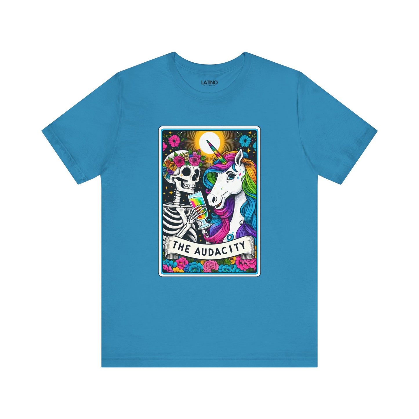 "The Audacity Unicorn & Skeleton" T-Shirt