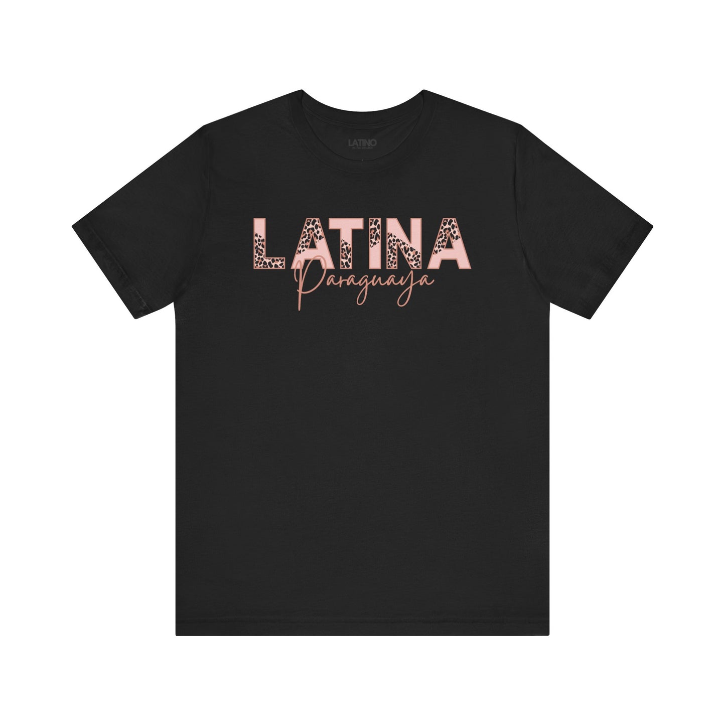 "Latina Paraguya Leopard Print" T-Shirt