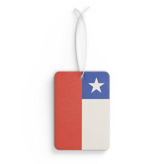 "Chile Flag" Car Air Freshener