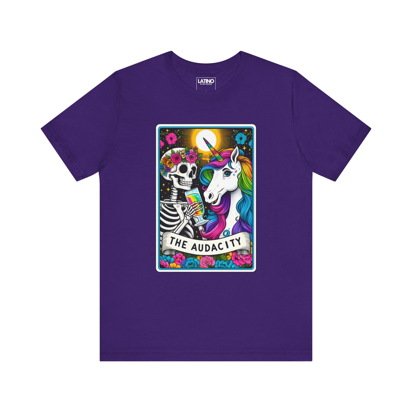 "The Audacity Unicorn & Skeleton" T-Shirt