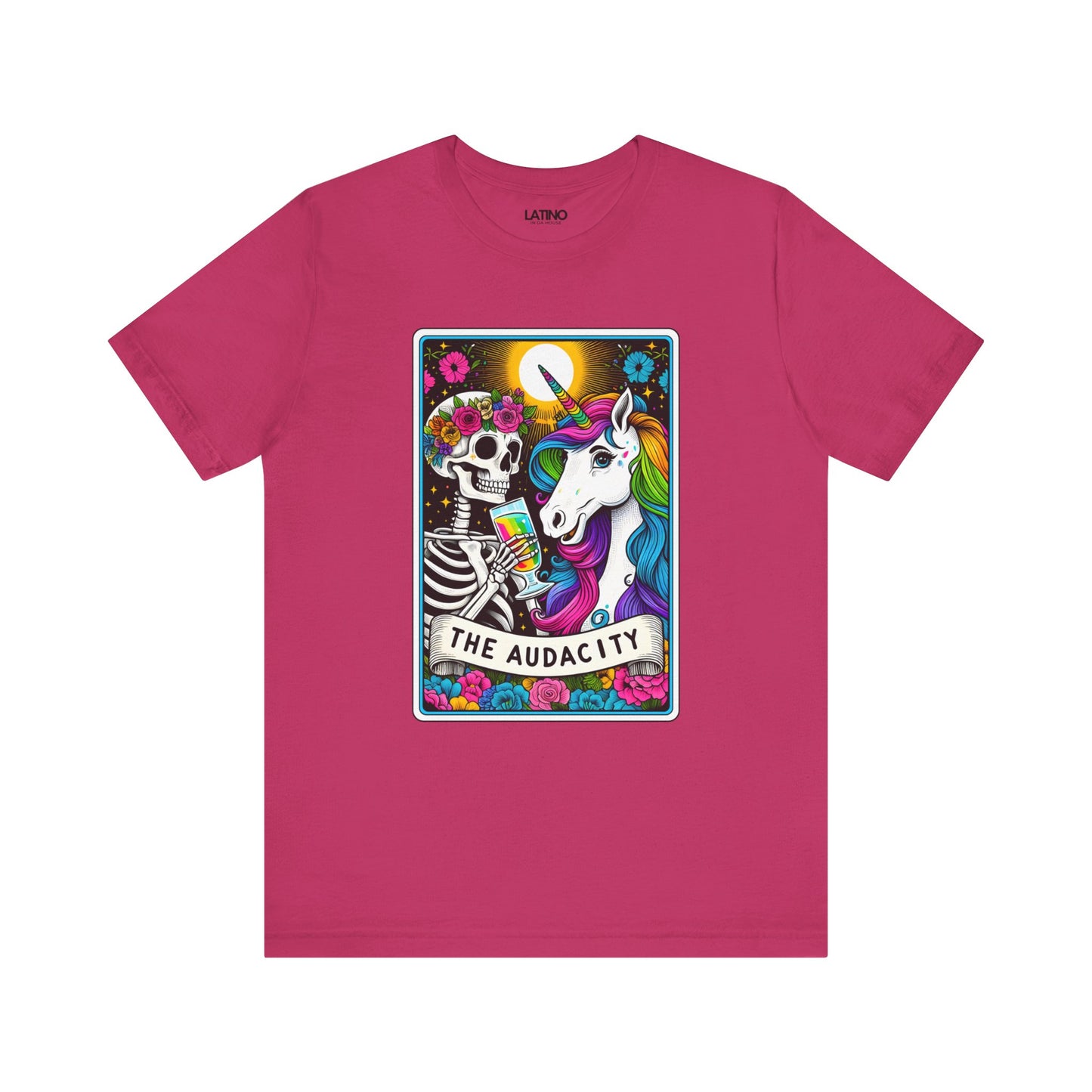 "The Audacity Unicorn & Skeleton" T-Shirt