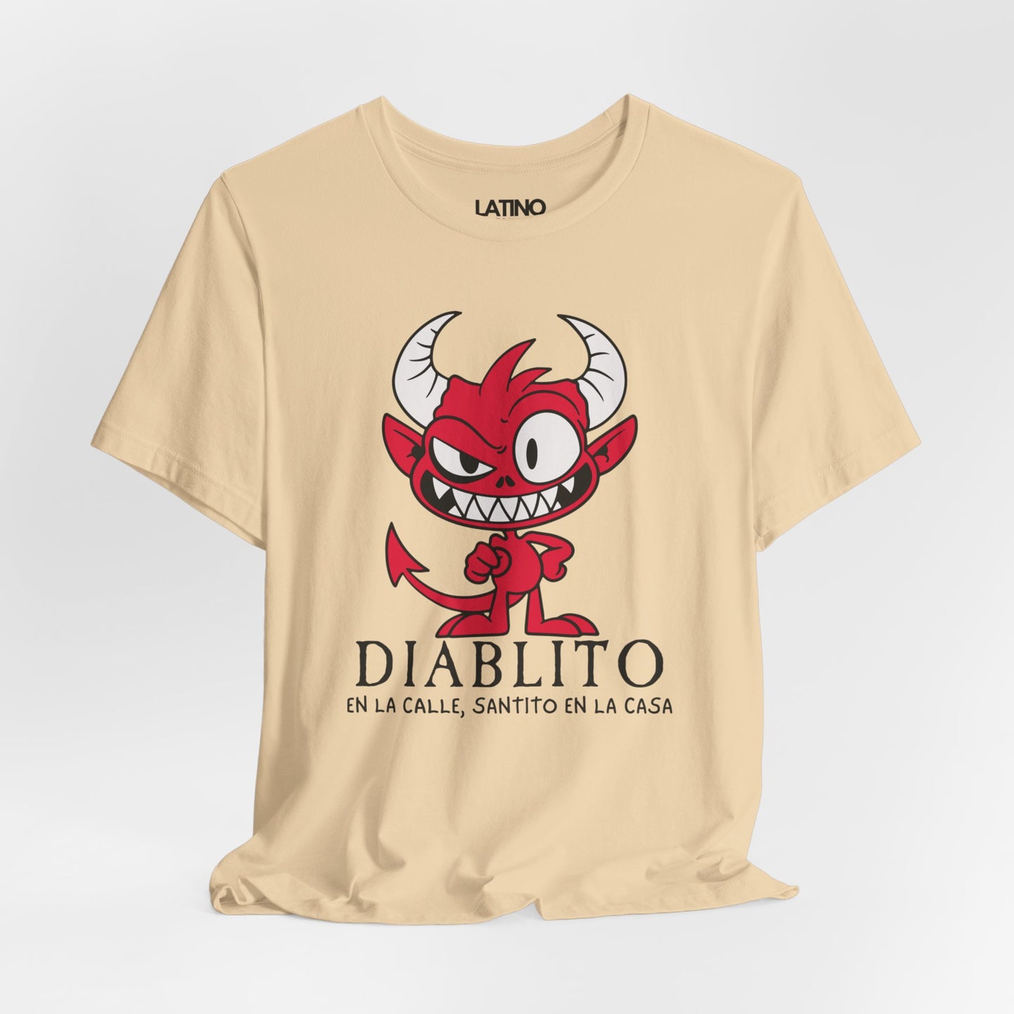 Diablito en la Calle, Santito en la Casa T-Shirt