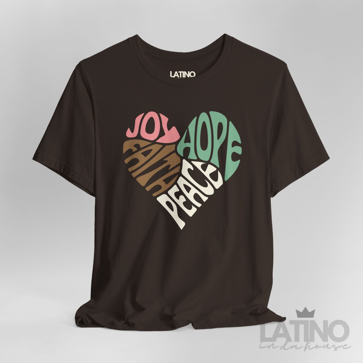 "JOY • FAITH • PEACE • HOPE" Heart T-Shirt