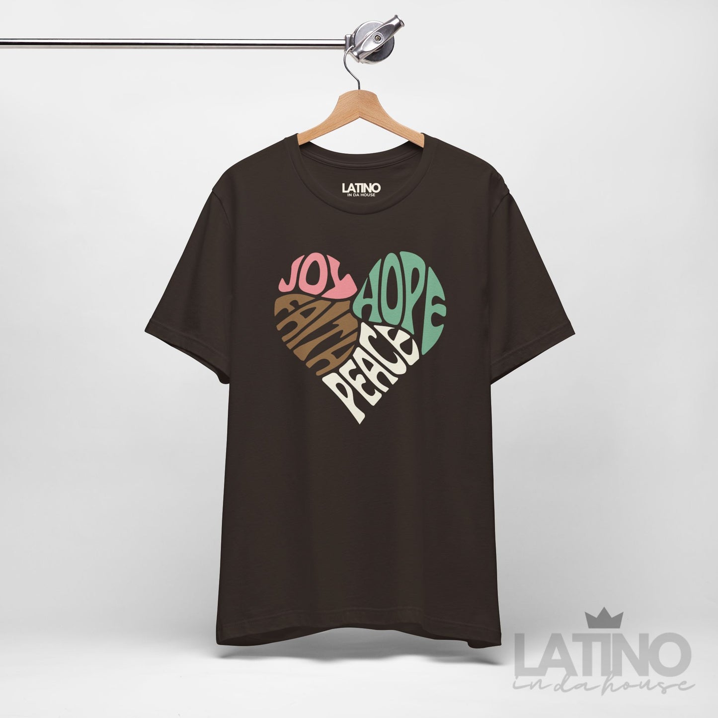 "JOY • FAITH • PEACE • HOPE" Heart T-Shirt