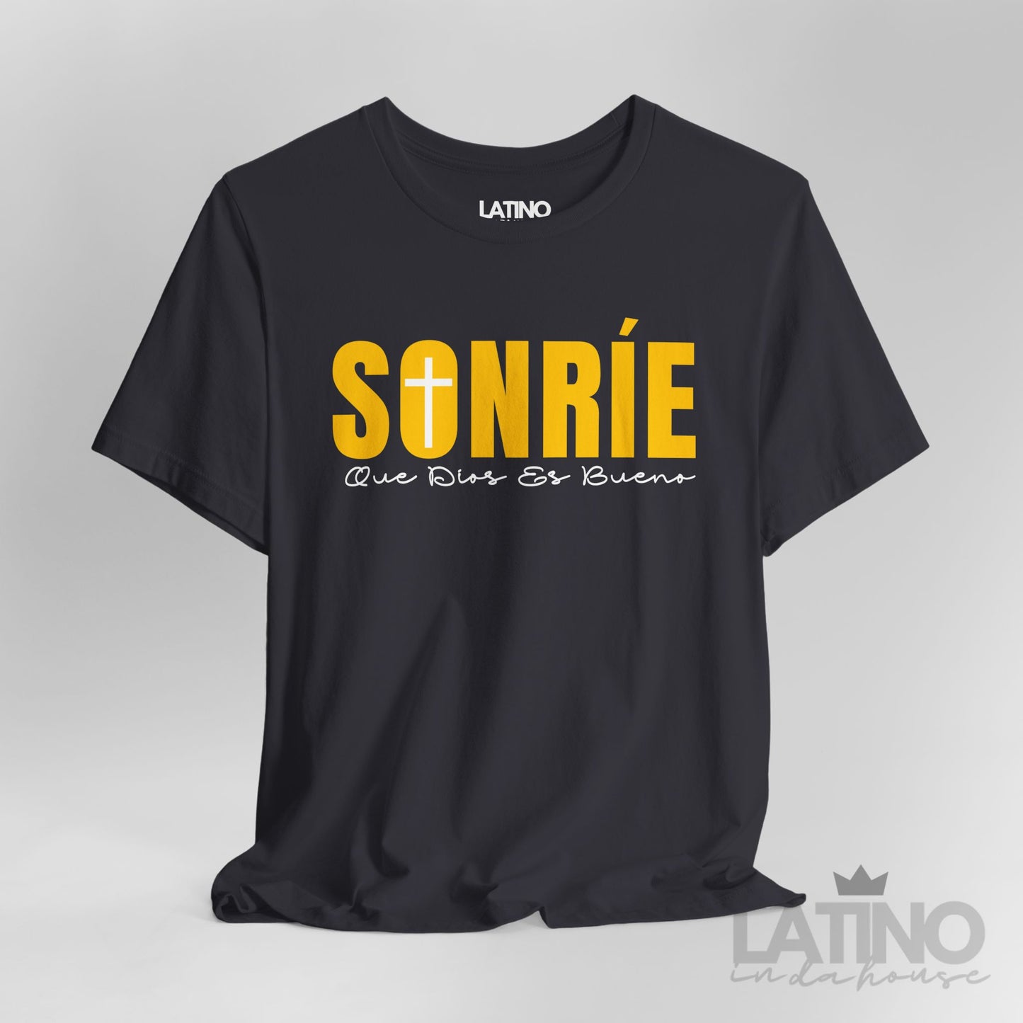“Sonríe Que Dios Es Bueno” Faith T-Shirt
