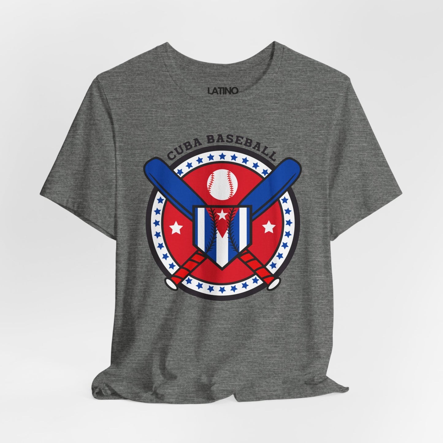 "Cuba Baseball Flag" T-Shirt