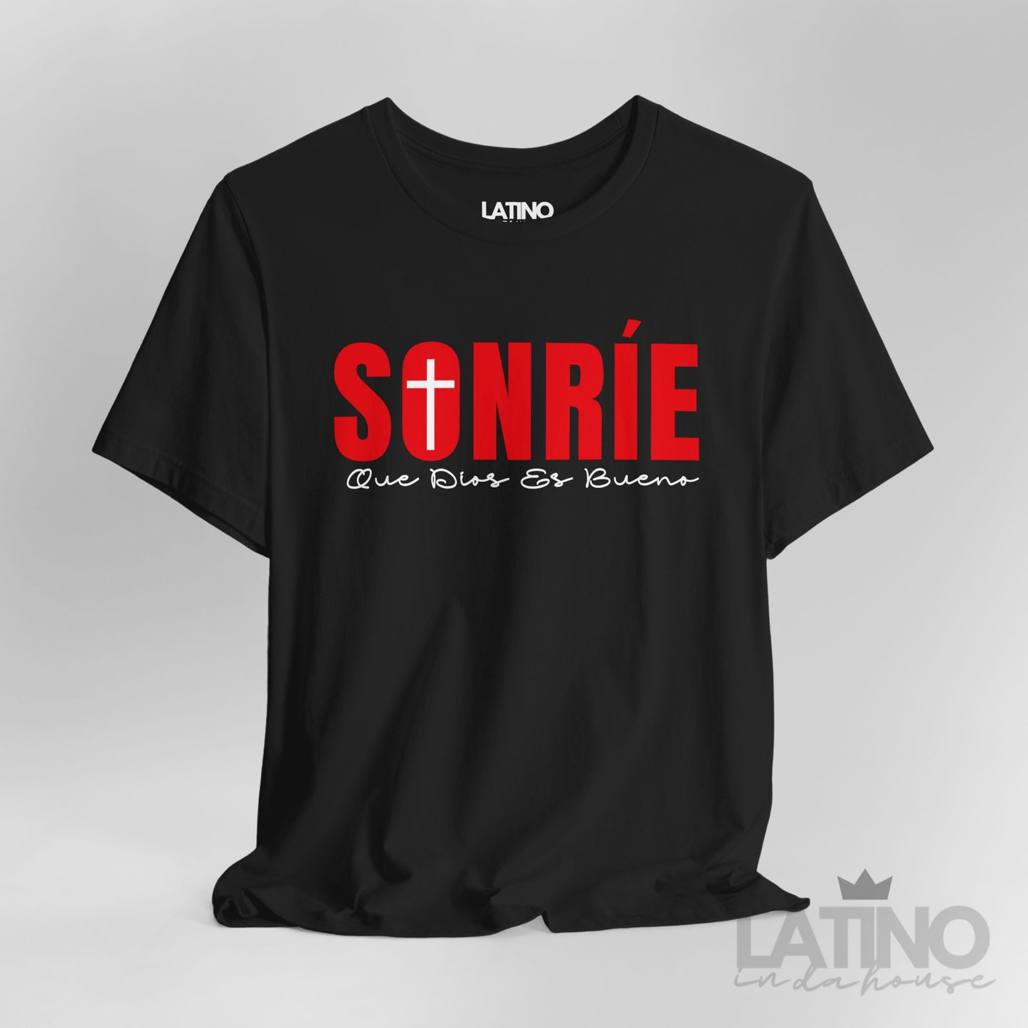 “Sonríe Que Dios Es Bueno” Faith T-Shirt