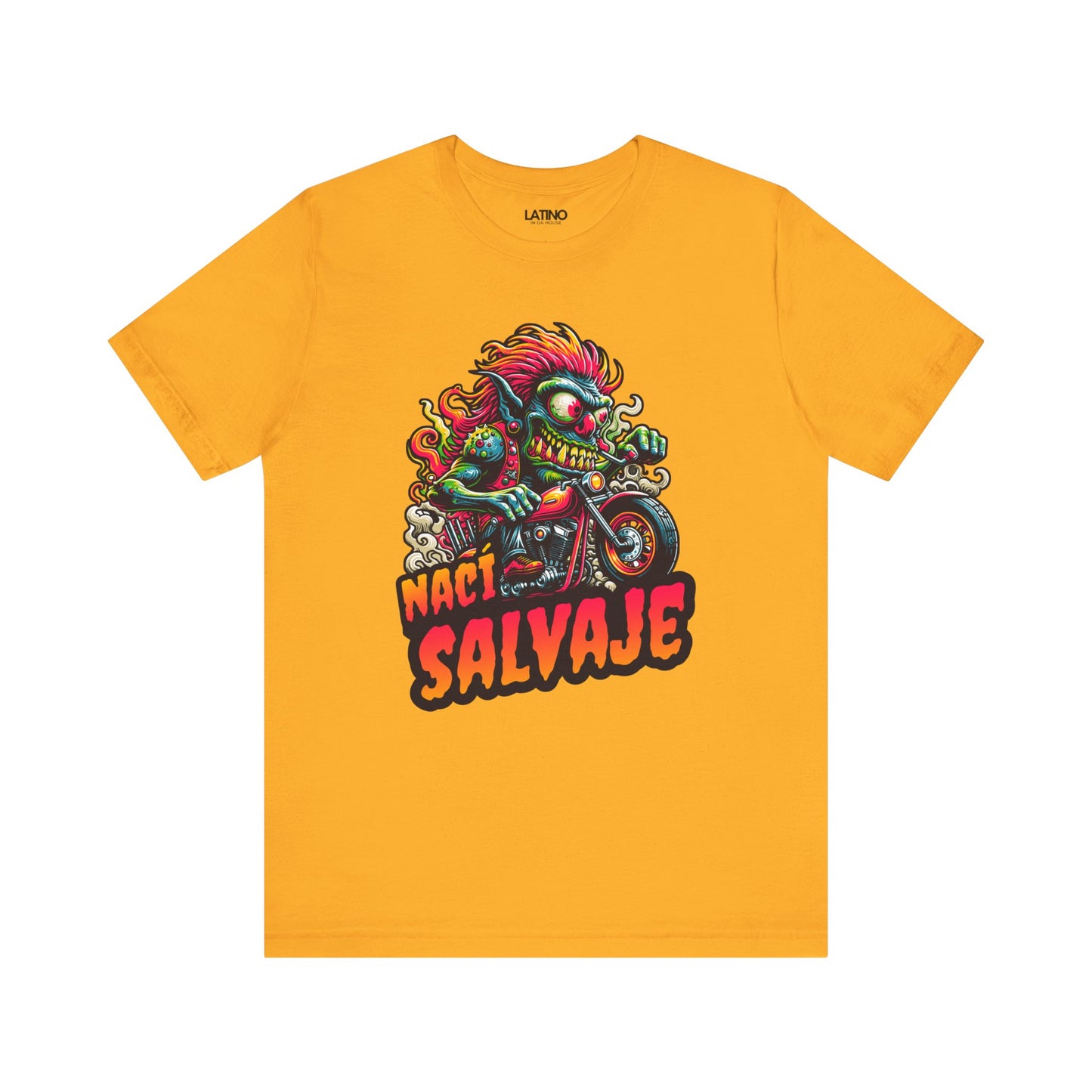 "Nací Salvaje Biker" T-Shirt