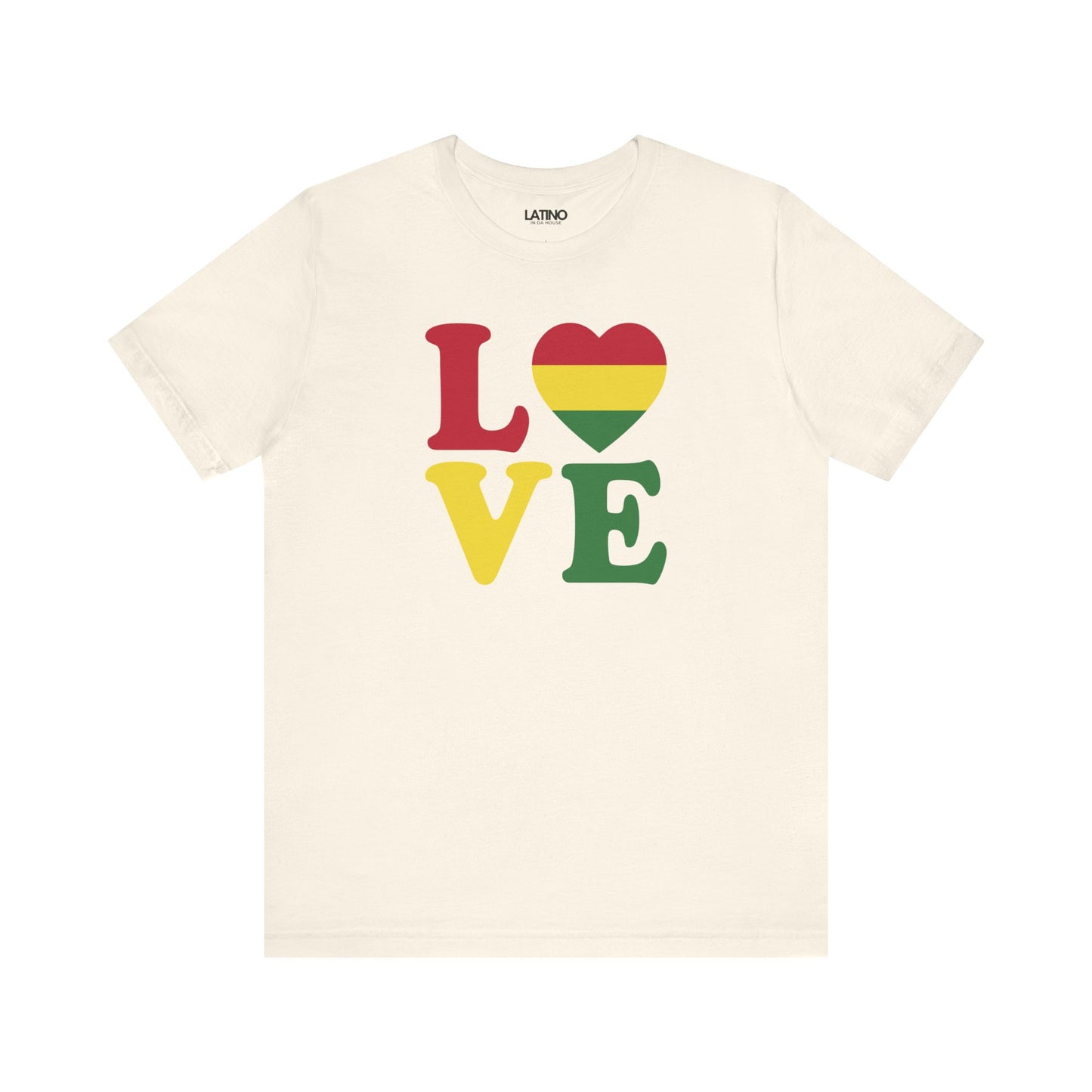 "Bolivia Heart Love Pride" T-Shirt